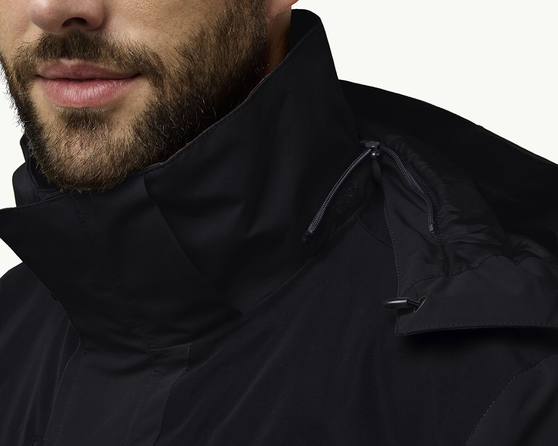 Jack Wolfskin Erkek Jasper 3In1 Jkt M Siyah A61858-6000