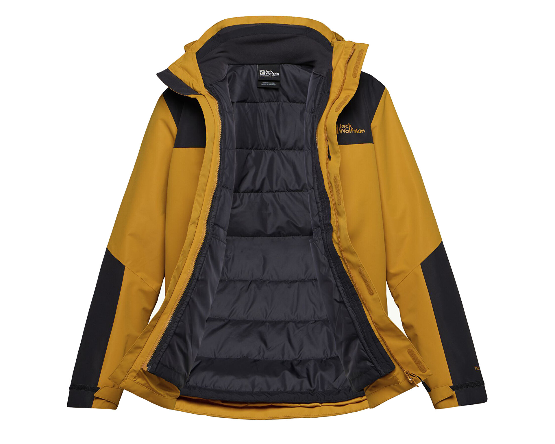 Jack Wolfskin Erkek Jasper 3In1 Jkt M Turuncu A61858-M0043