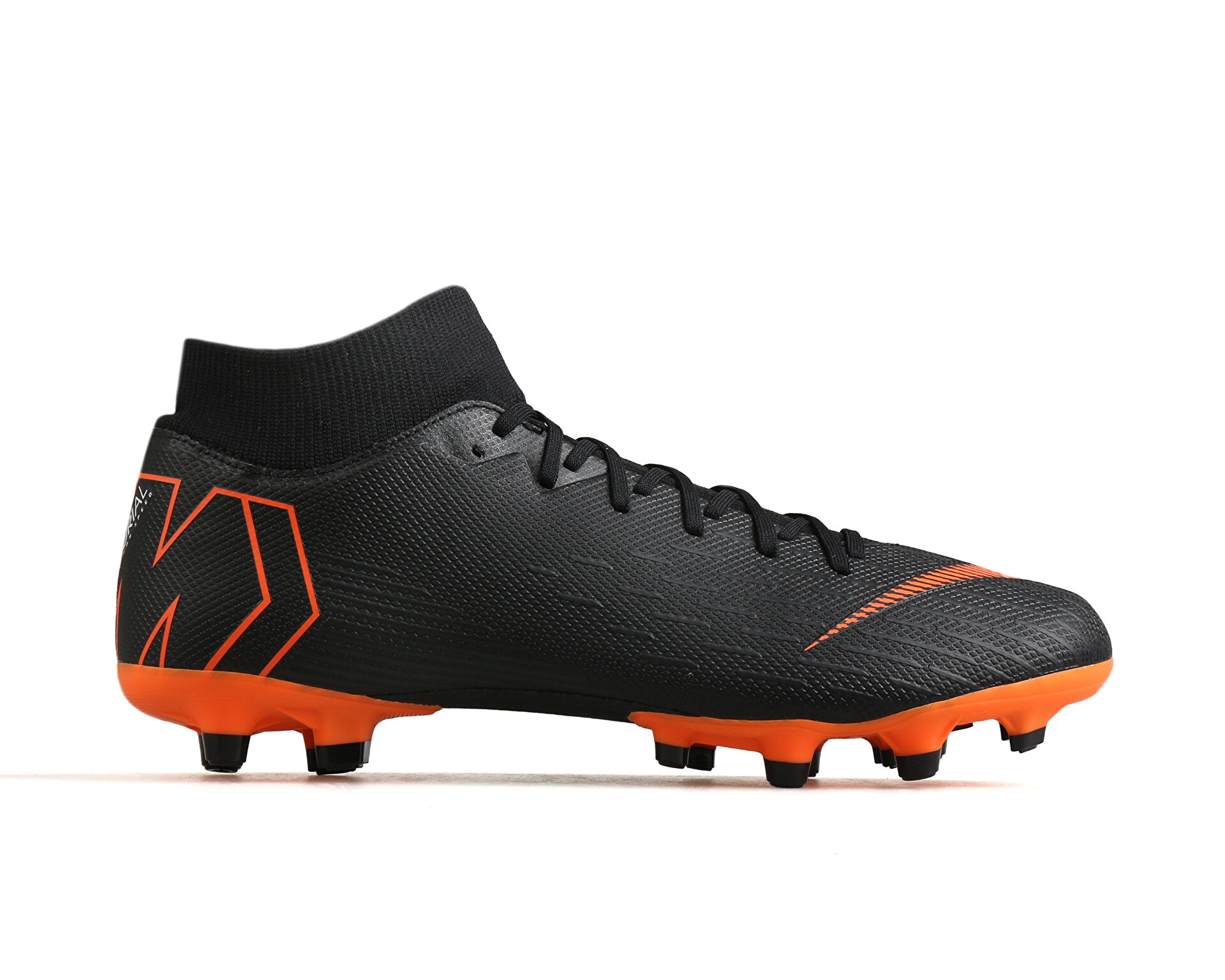 nike mercurial superfly 6 black and orange