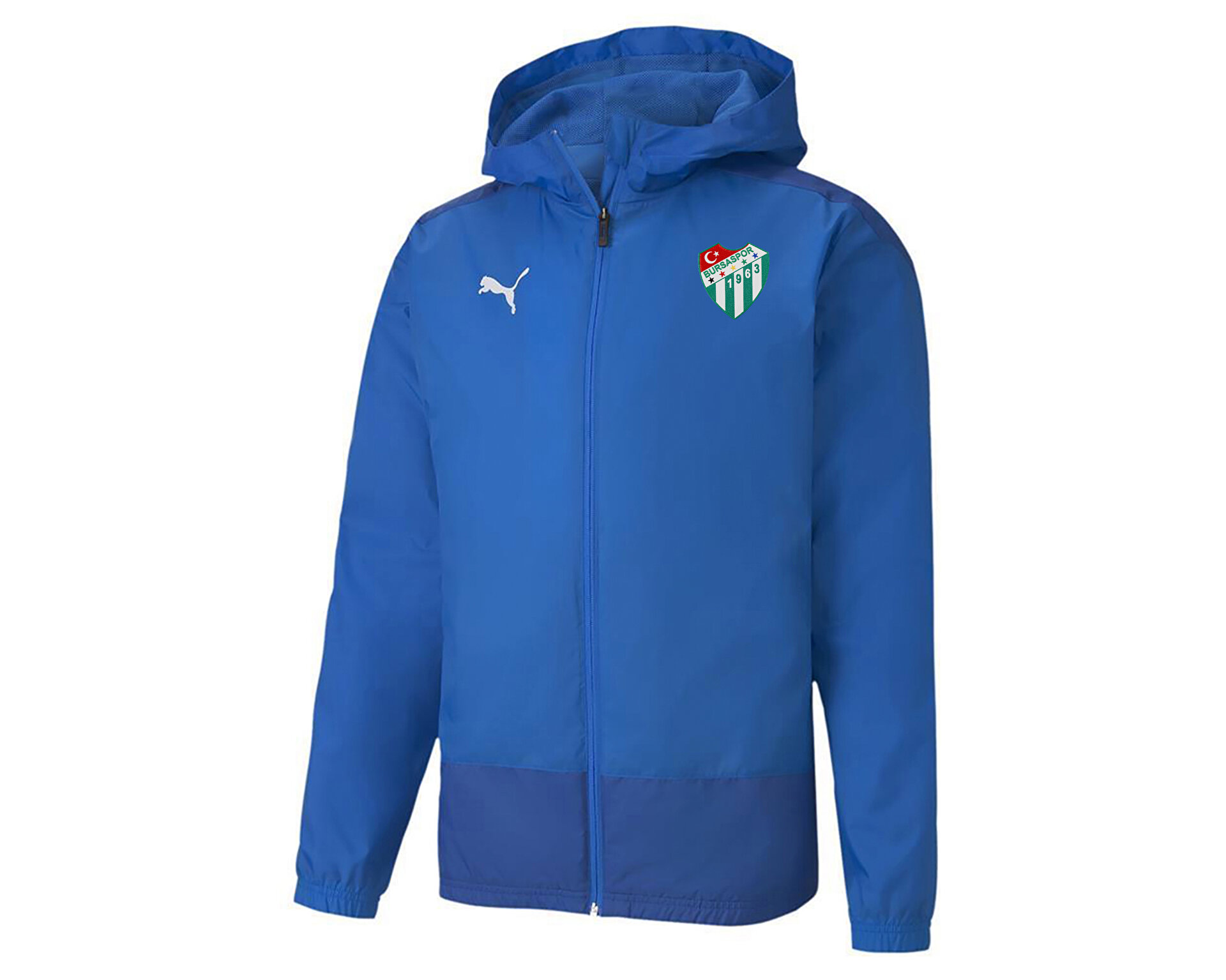 Puma Erkek Bursaspor Teamgoal 23 Trining Rain Jacket Mavi BS-65655902