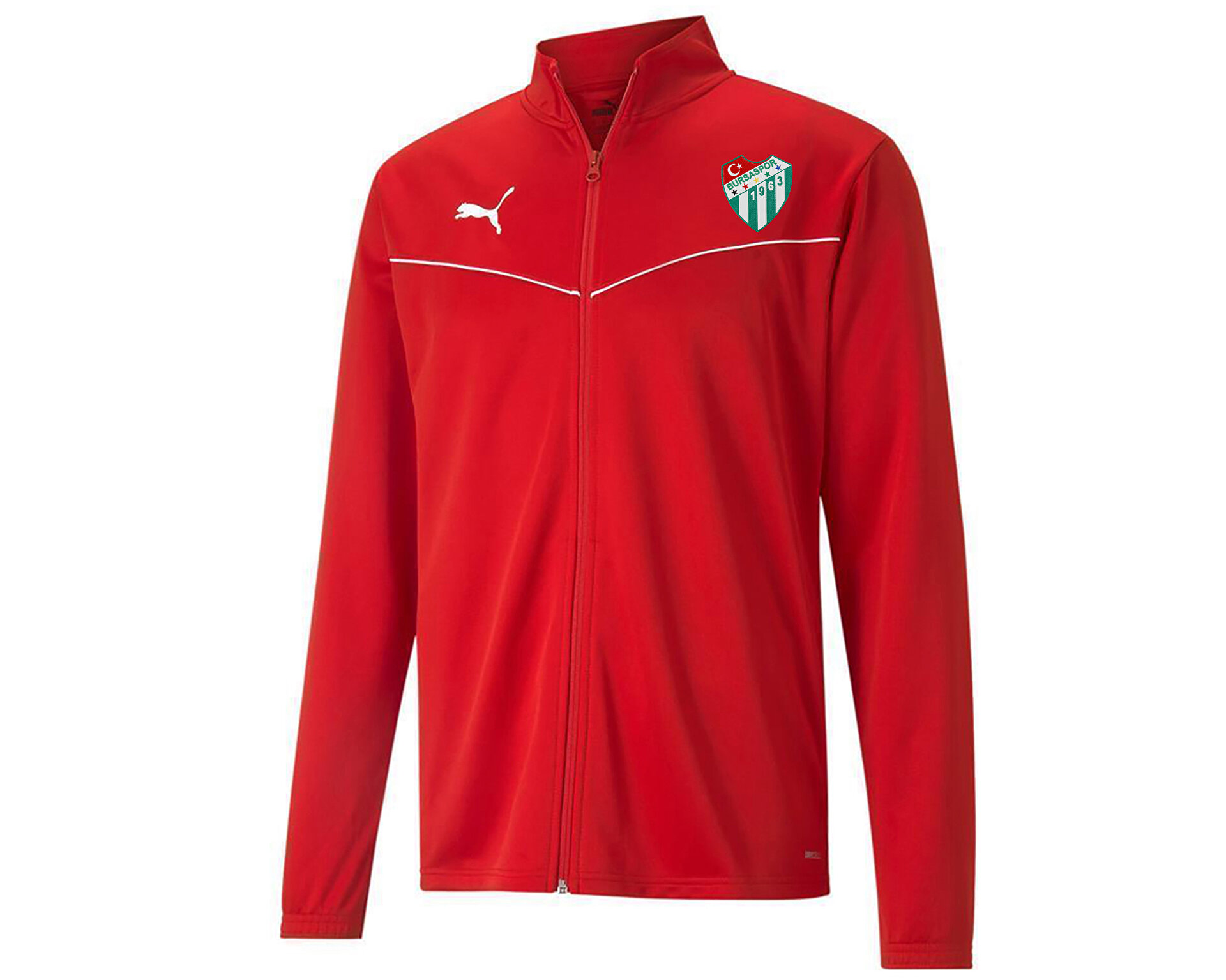 Puma Erkek Bursaspor Teamrise Training Poly Jacket Kırmızı BS-65739201