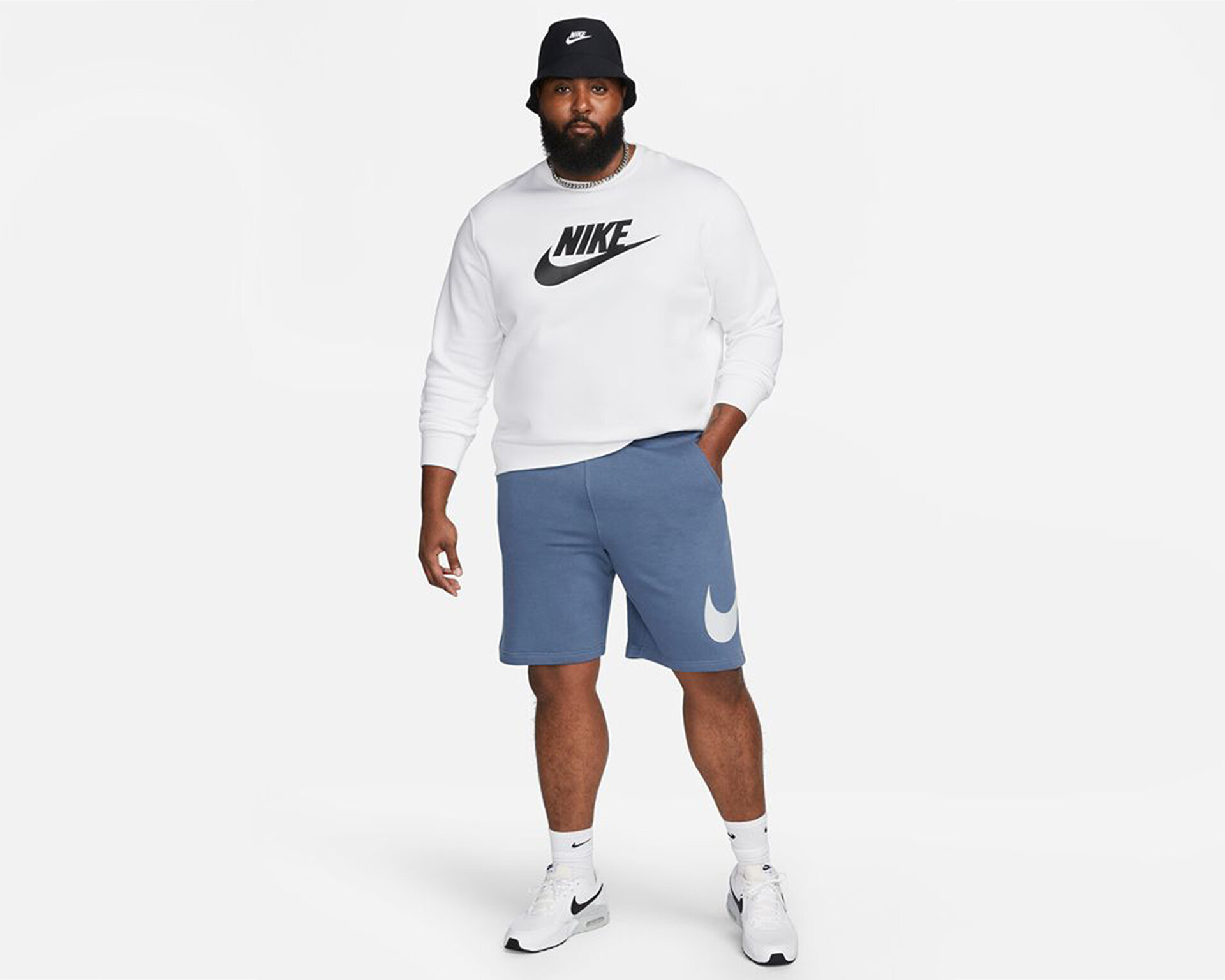 Nike Erkek M Nsw Club Short Bb Gx Mavi BV2721-491