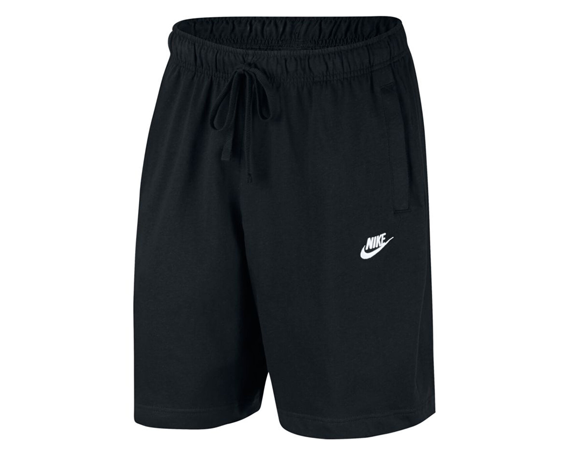 nike black club shorts