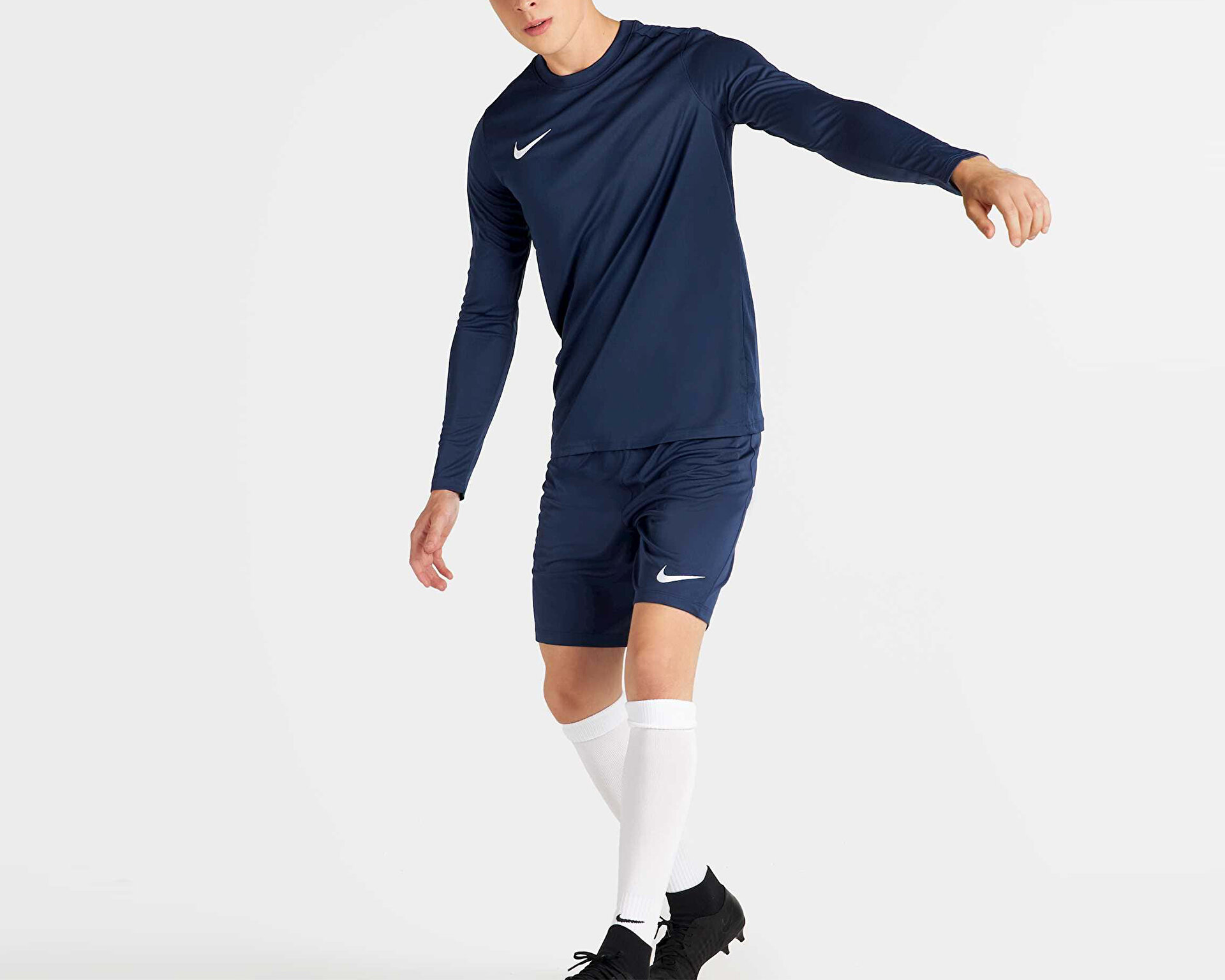 Nike Erkek M Nk Df Park Vıı Jsy Ls Mavi BV6706-410