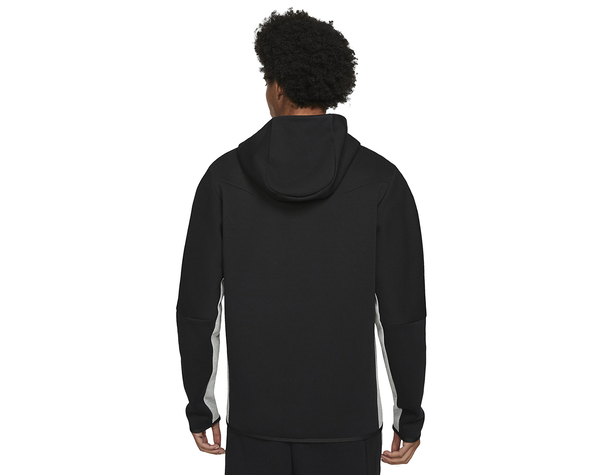 Nike Erkek M Nsw Tch Flc Hoodie Fz Wr Gri CU4489-016