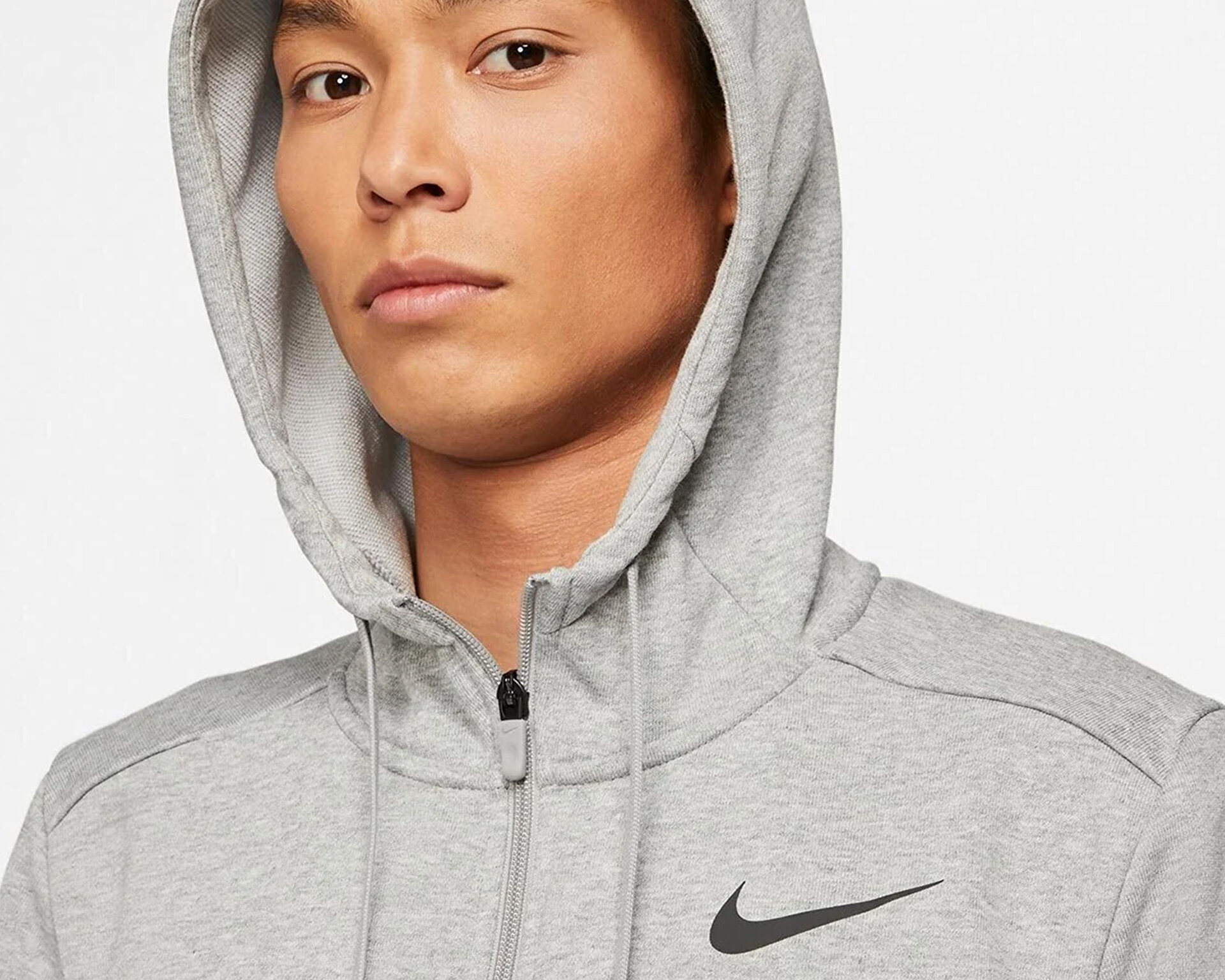 Nike Erkek M Nk Df Hdie Fz Fl Gri CZ6376-063