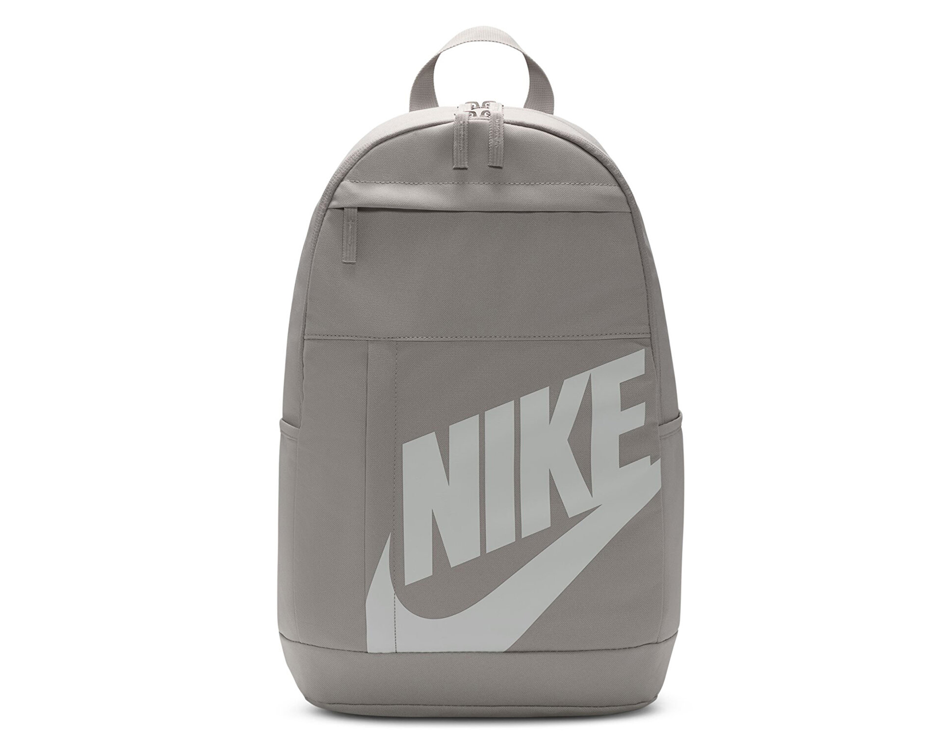 grey and black nike bag