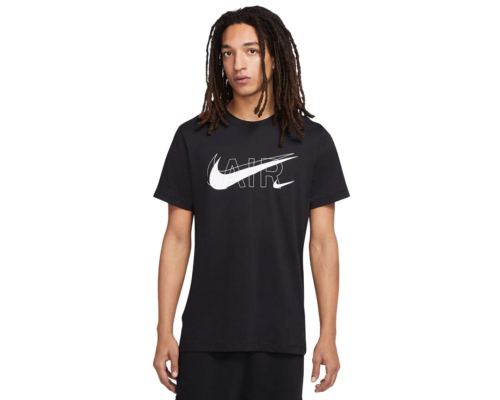 Nike Erkek M Nsw Tee Air Prnt Pack Siyah DD9702-010