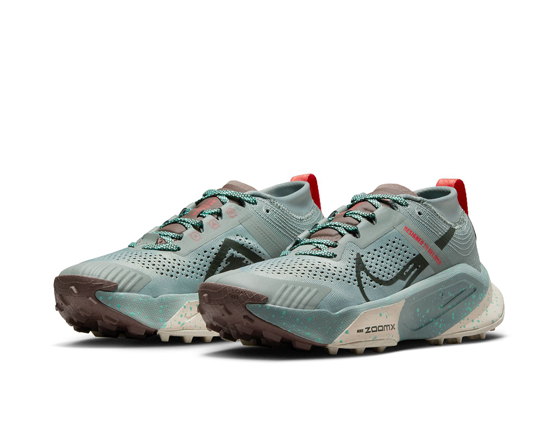 Nike Kadın Zoomx Zegama Trail Yeşil DH0625-301