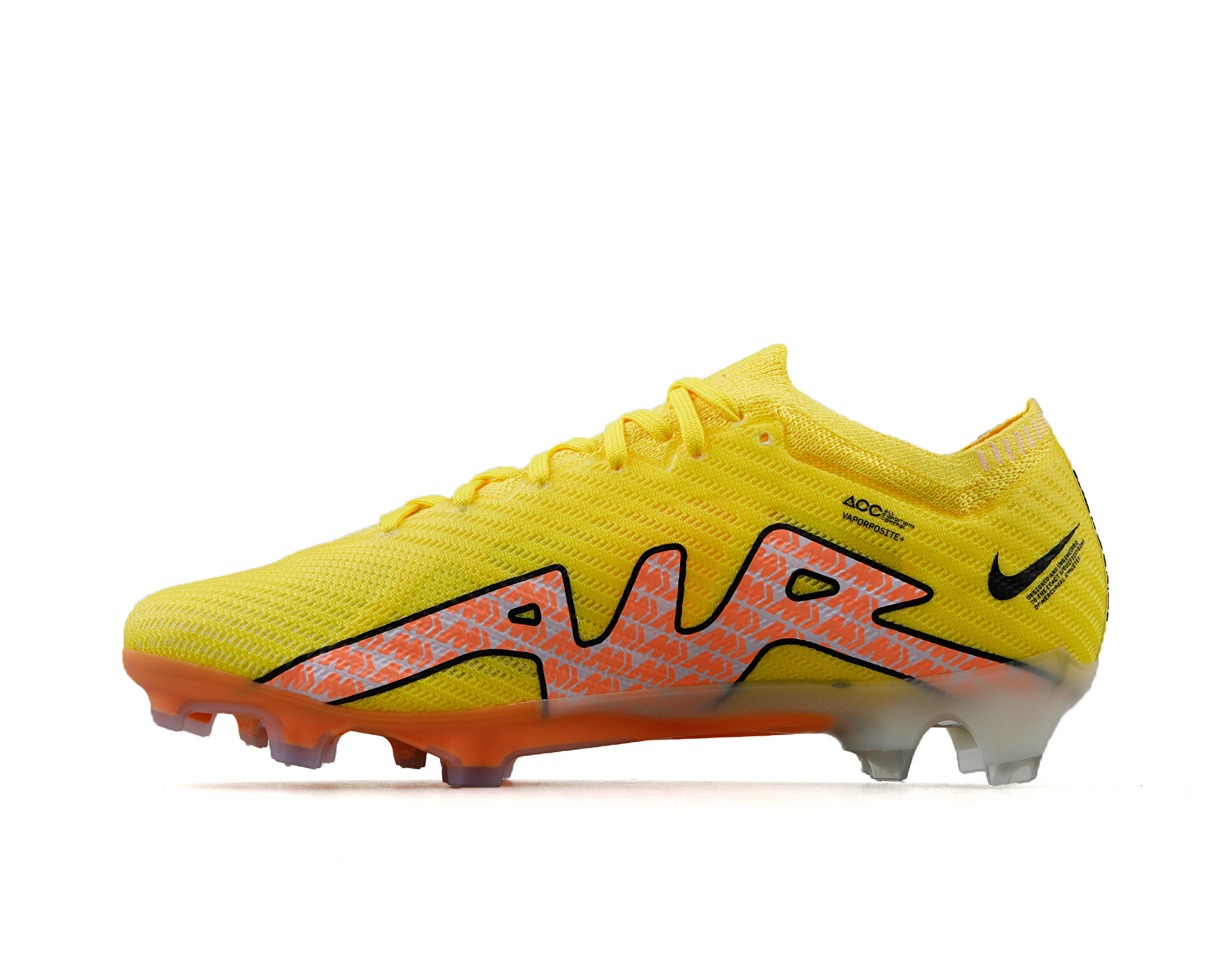 Nike Erkek Mercurial Zoom Vapor 15 Elite Fg Sarı DJ4978-780