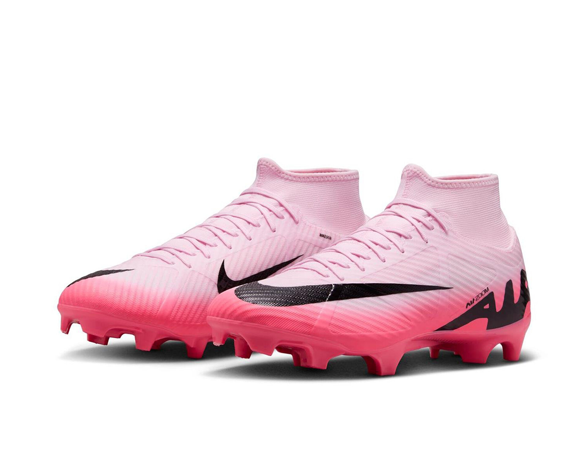 Nike Erkek Zoom Superfly 9 Academy Fg/Mg Pembe DJ5625-601