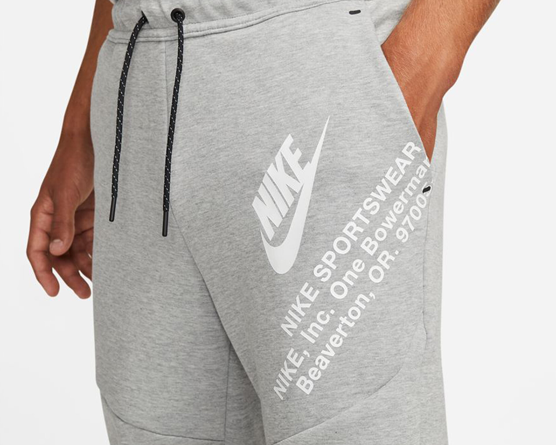 Nike Erkek M Nsw Tch Flc Gx Cb Jggr Gri DM6480-063