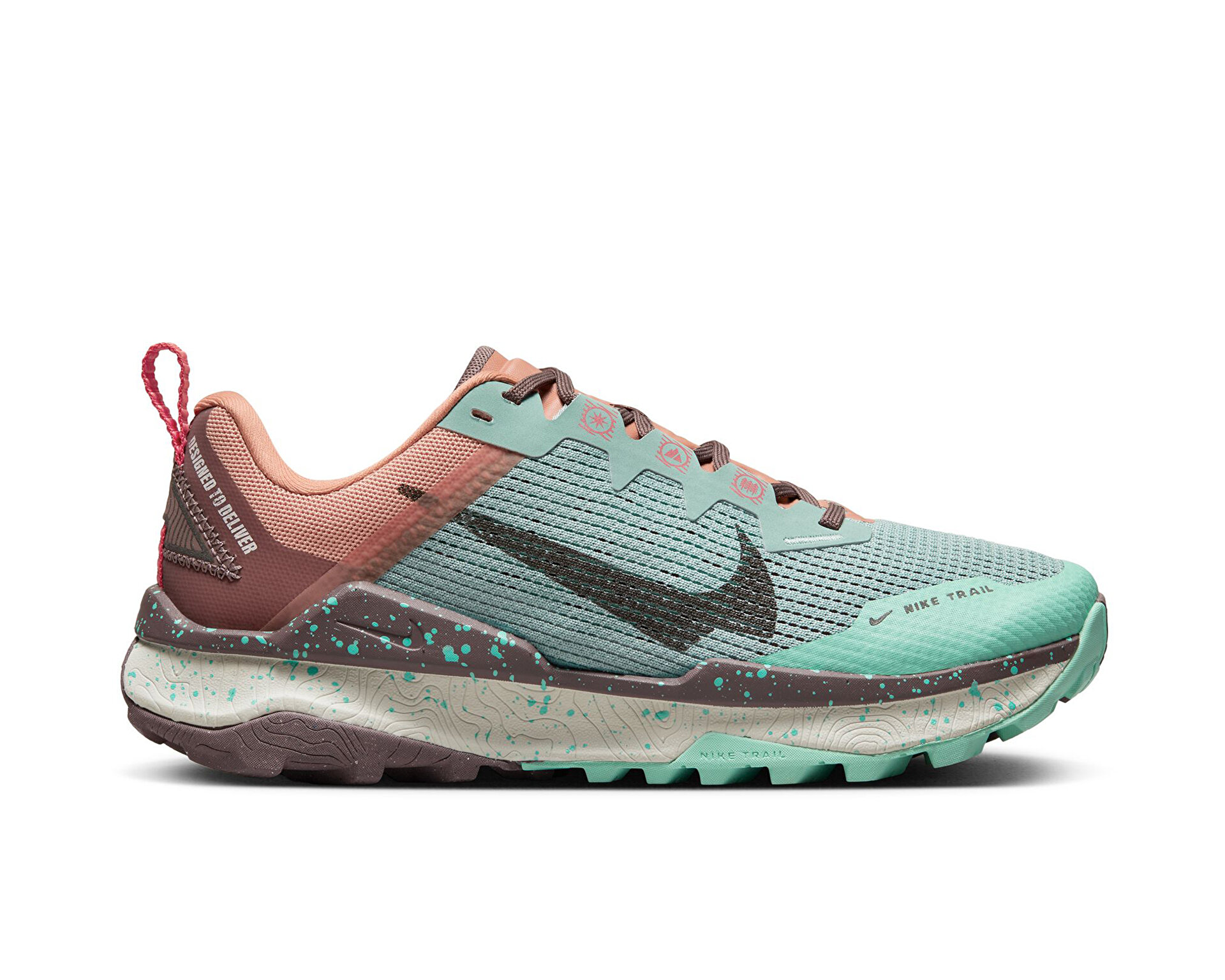 Nike Kadın Wmns Nike React Wildhorse 8 Yeşil DR2689-301