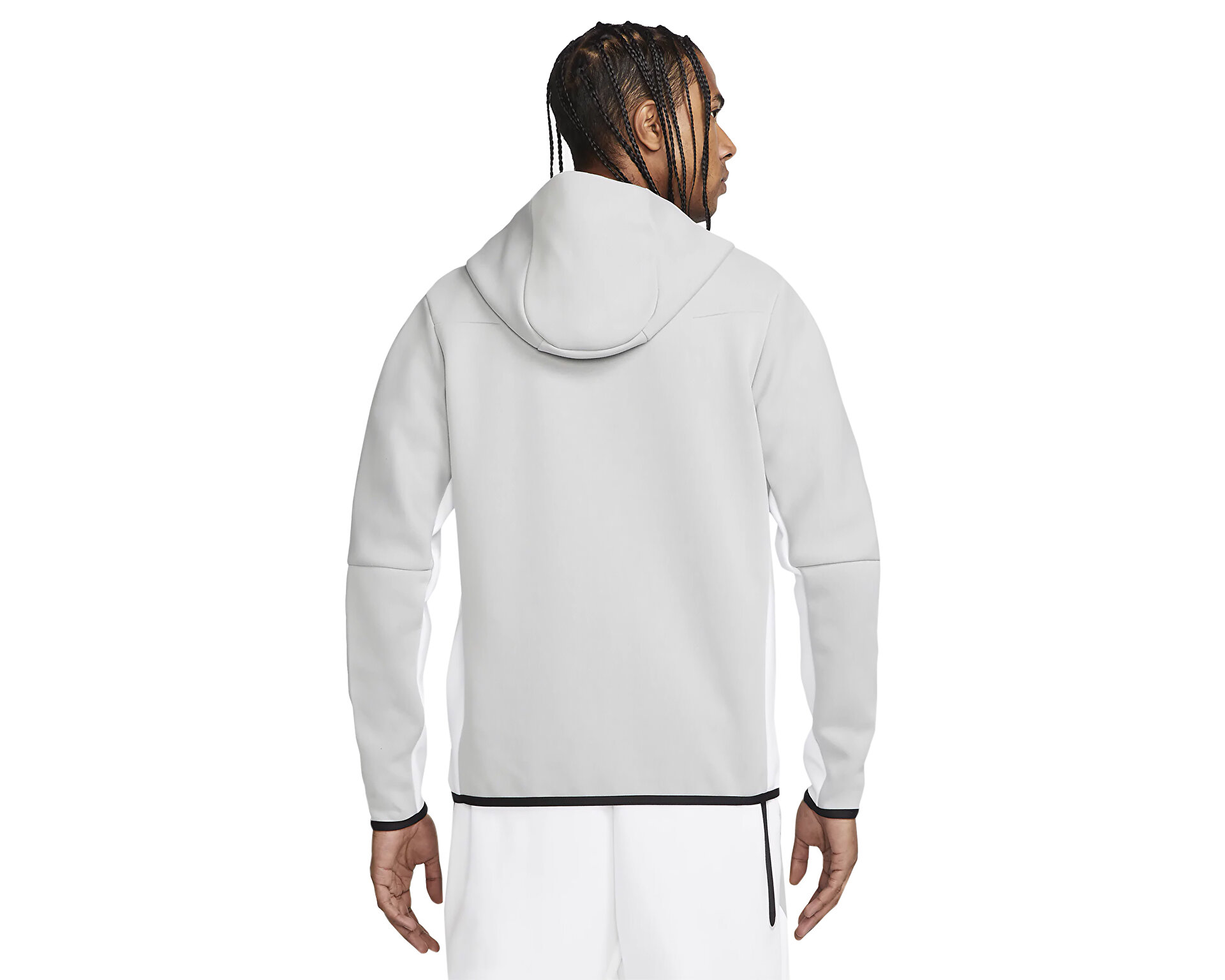 Nike Erkek M Nsw Tch Flc Hoodie Fz Wr Gri DV0537-073