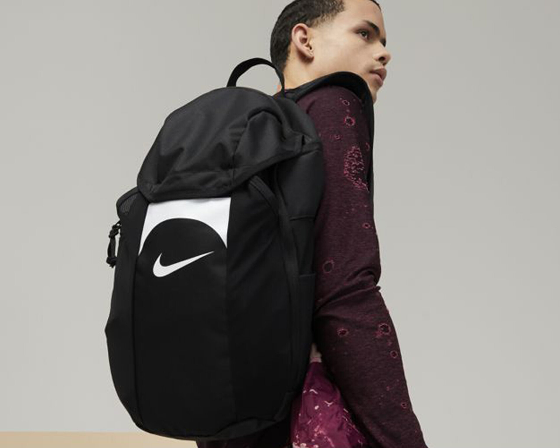 nike academy team backpack dimensions