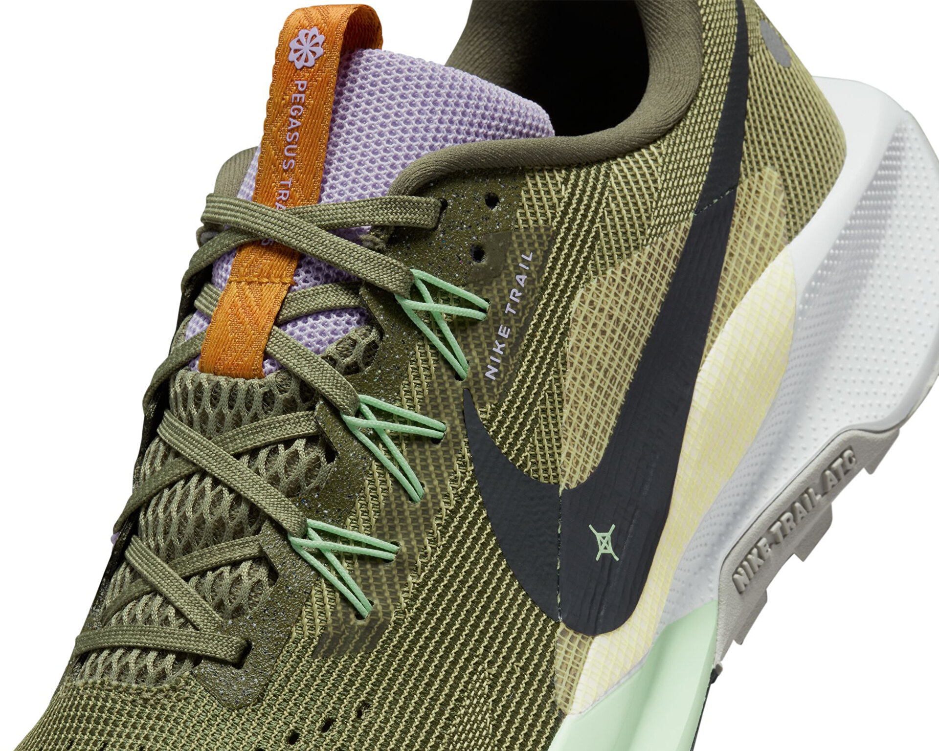 Nike Erkek Nike Reactx Pegasus Trail 5 Yeşil DV3864-200