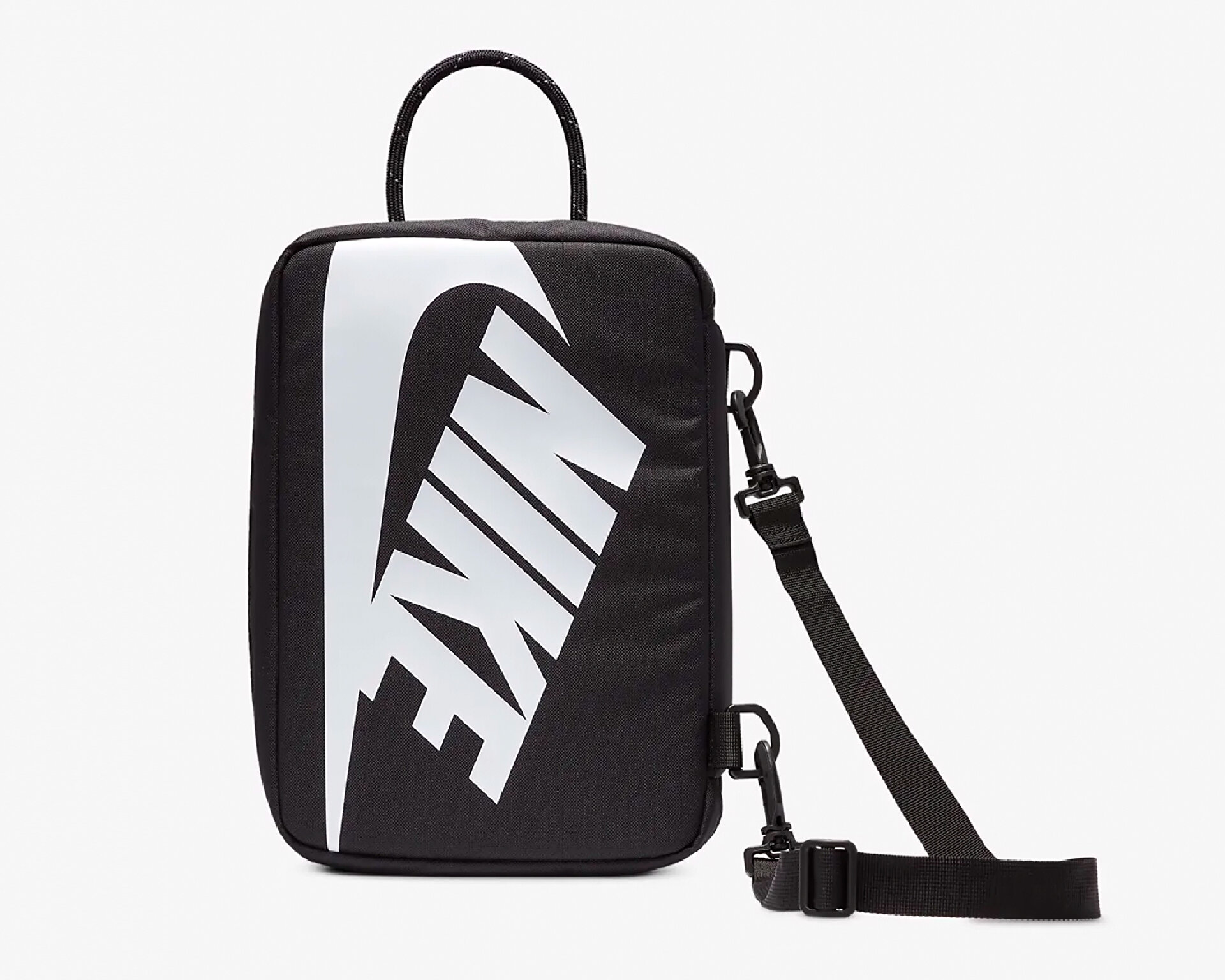 nike small box backpack in black