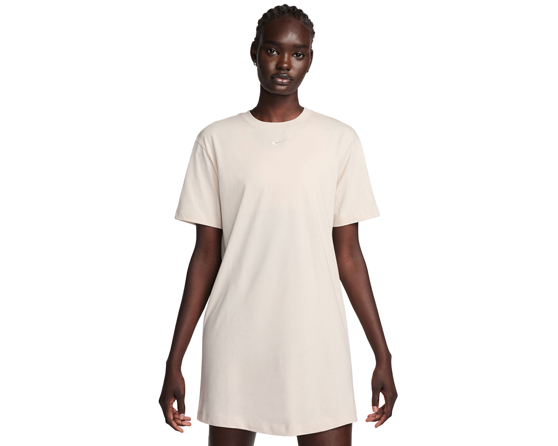 لباس تیشرت روزانه W Nsw Essntl Ss Dress Tshrt