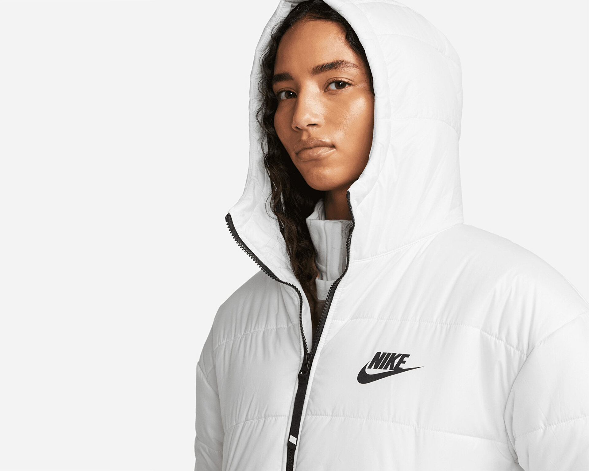 Nike Kadın W Nsw Syn Tf Rpl Hd Parka Beyaz DX1798-121