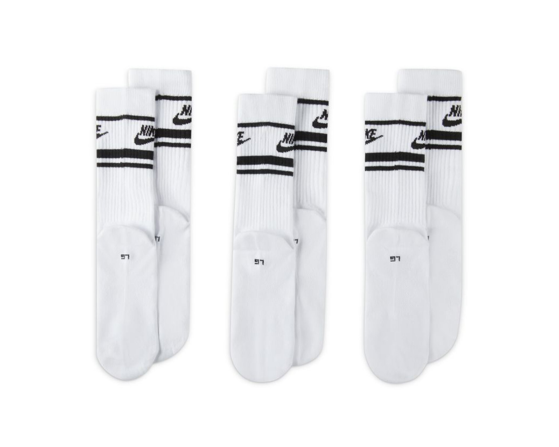 white socks mens nike