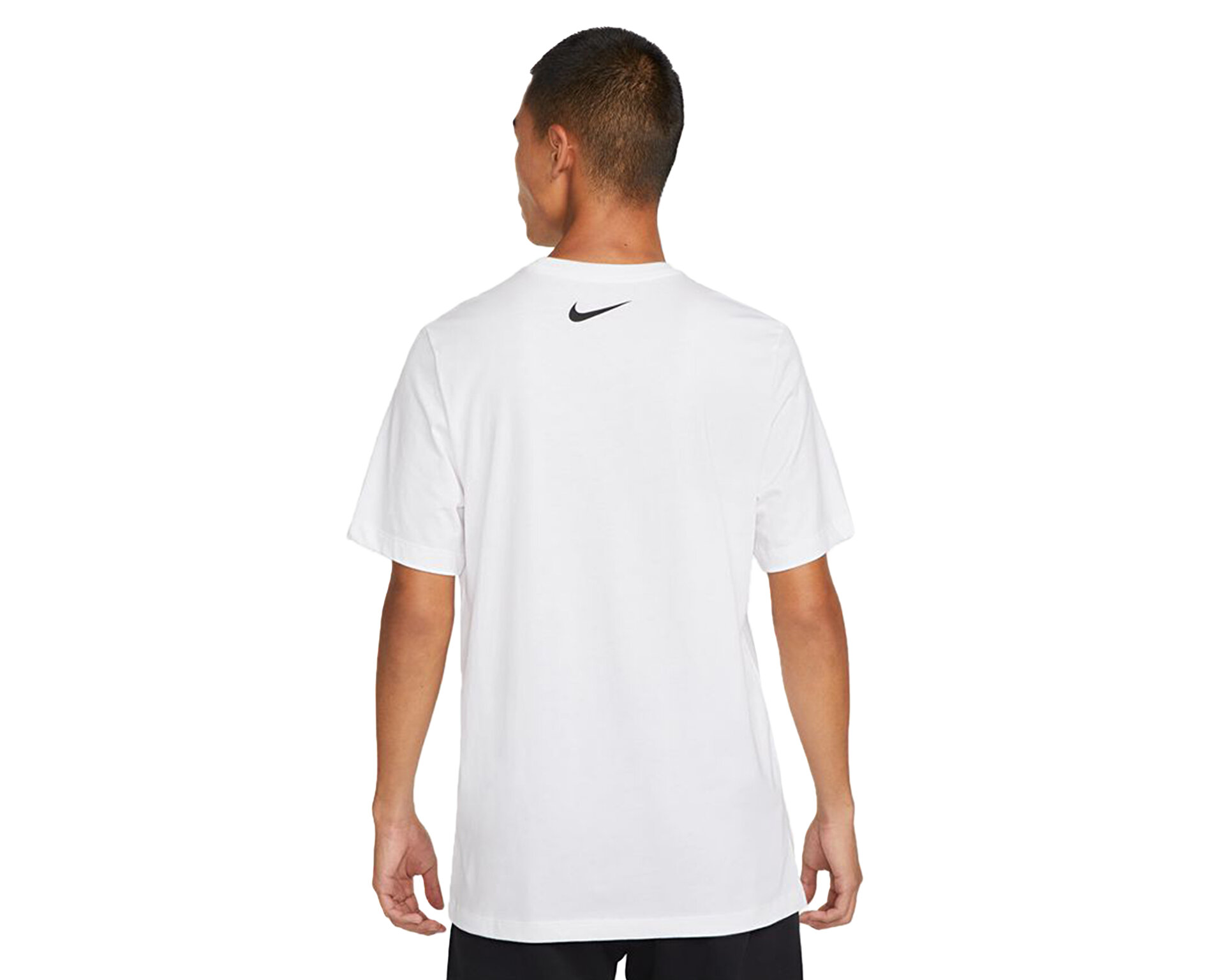 Nike Erkek M Nsw Tee Big Swoosh 2 Beyaz DZ2883-100