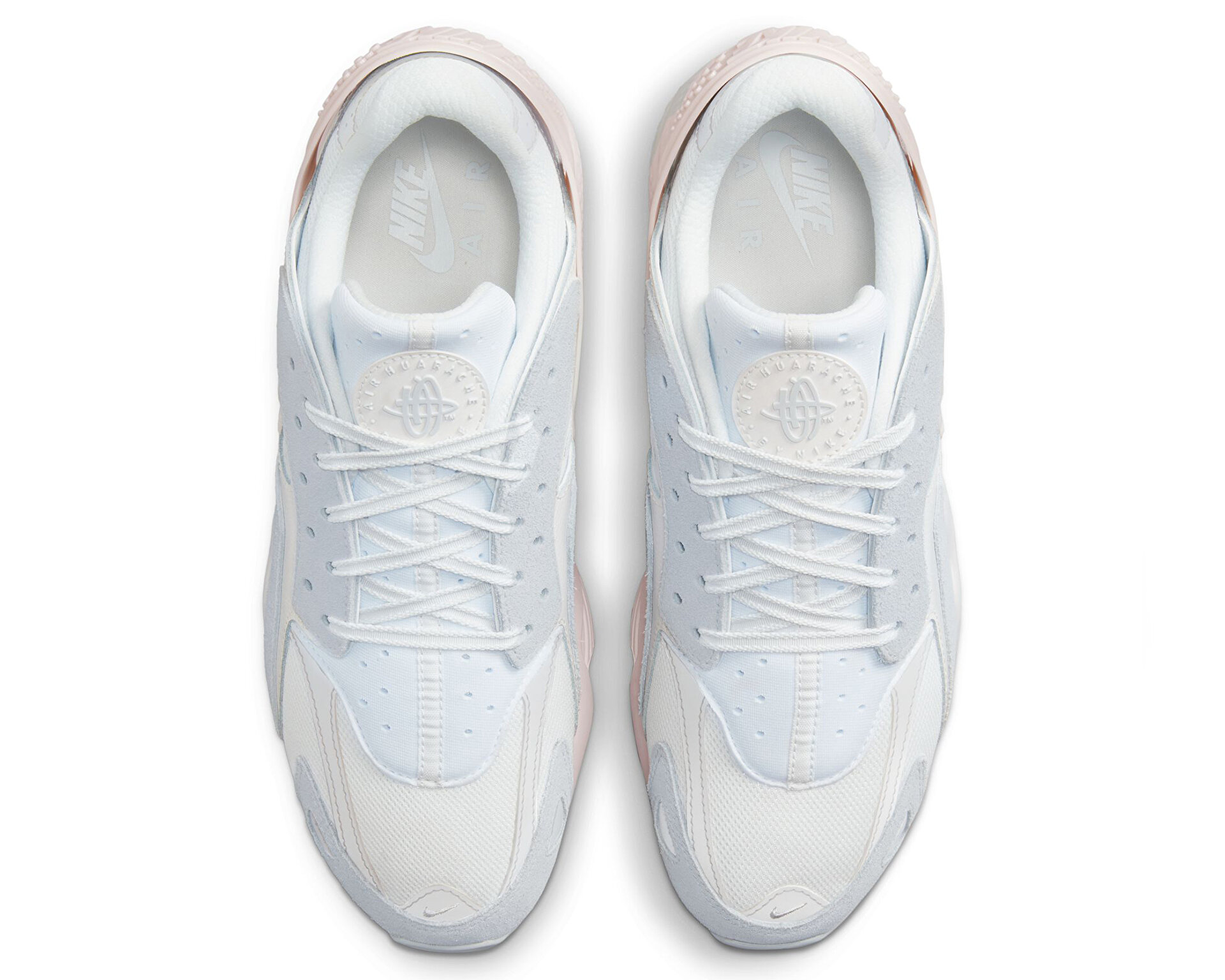 nike air huarache white girl