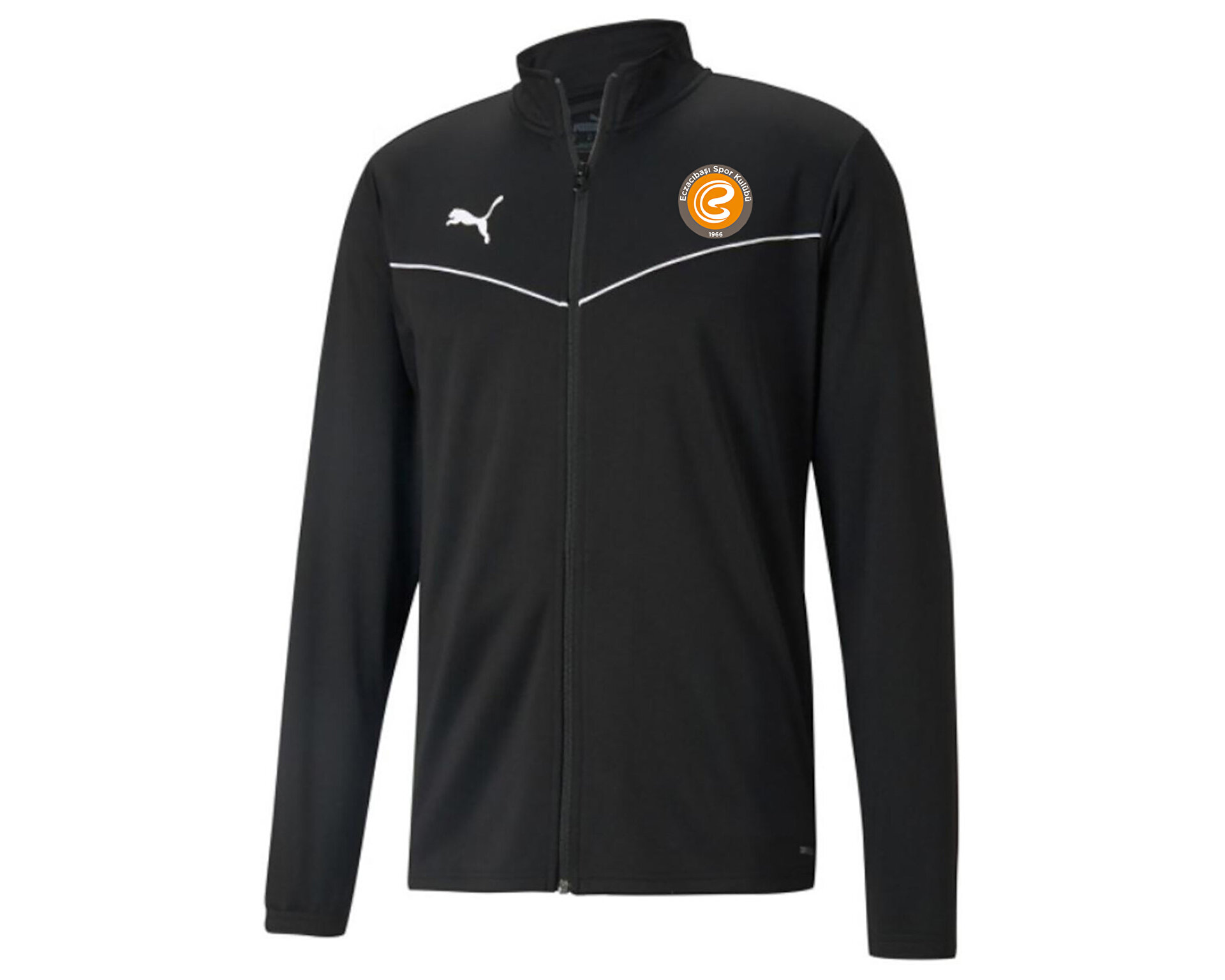 010502WU Puma Unisex Eczacıbaşı Teamrise Training Poly Jacket Siyah ECZ