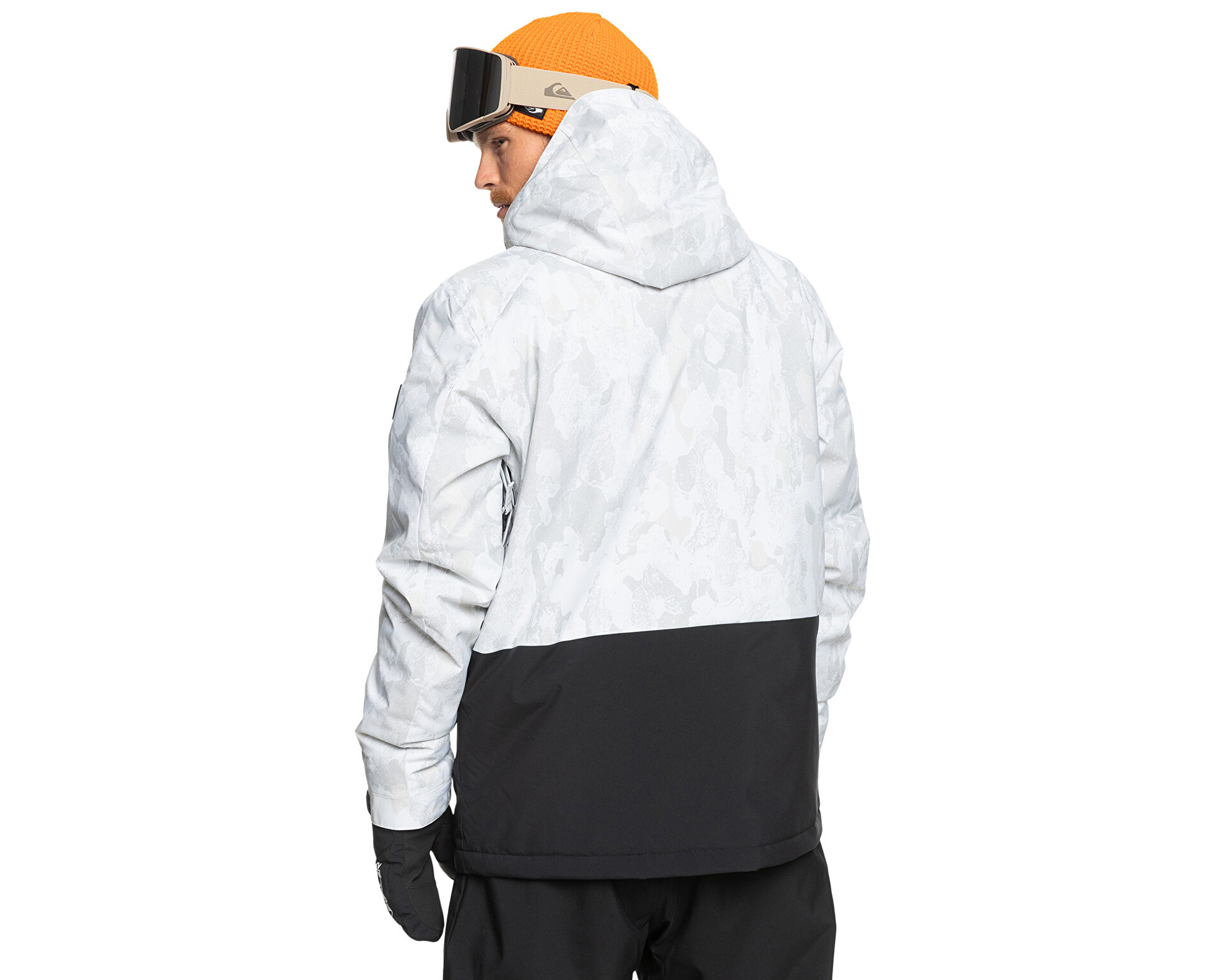 Quiksilver Erkek Mission Printed Block Beyaz EQYTJ03478-NATURE