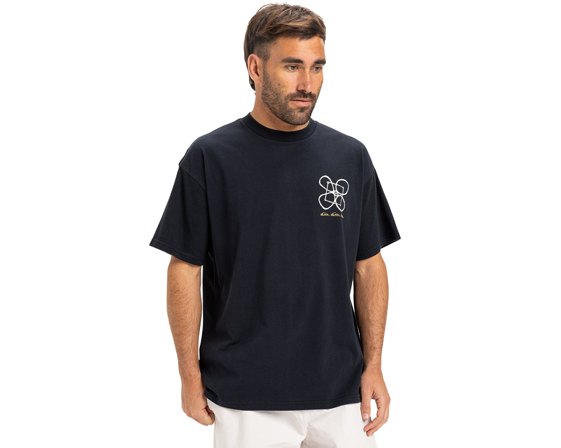 QUIKSILVER Erkek HW OUTSIDE INSIDE SS Siyah EQYZT08032-KVJ0