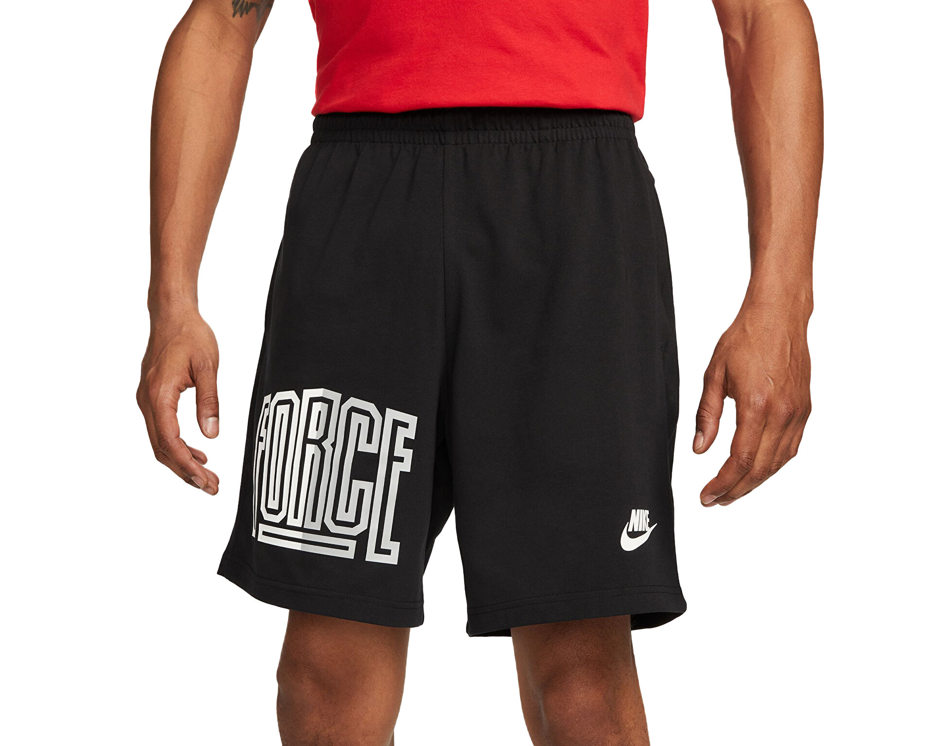 Nike Erkek M Nk Df Strtfv 8in Shrt Hbr Siyah FB6957-010