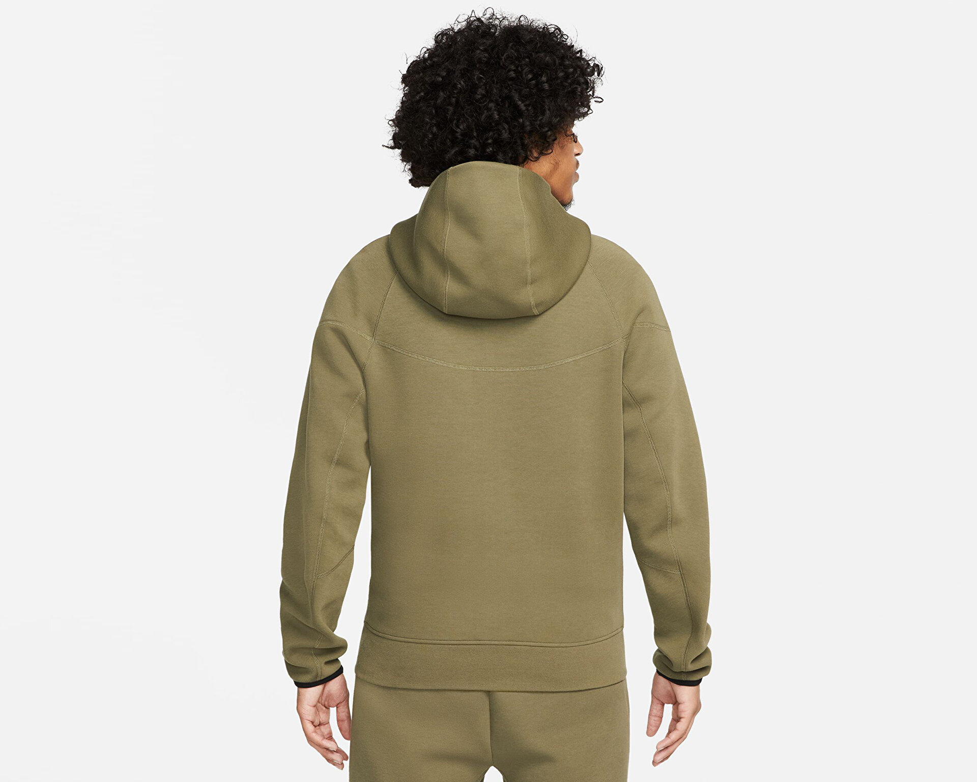 【未開封未使用】Hoody Olive Green(HAYATE) Nike Erkek M Nk Tch Flc Fz Wr Hoodie Haki FB7921-222