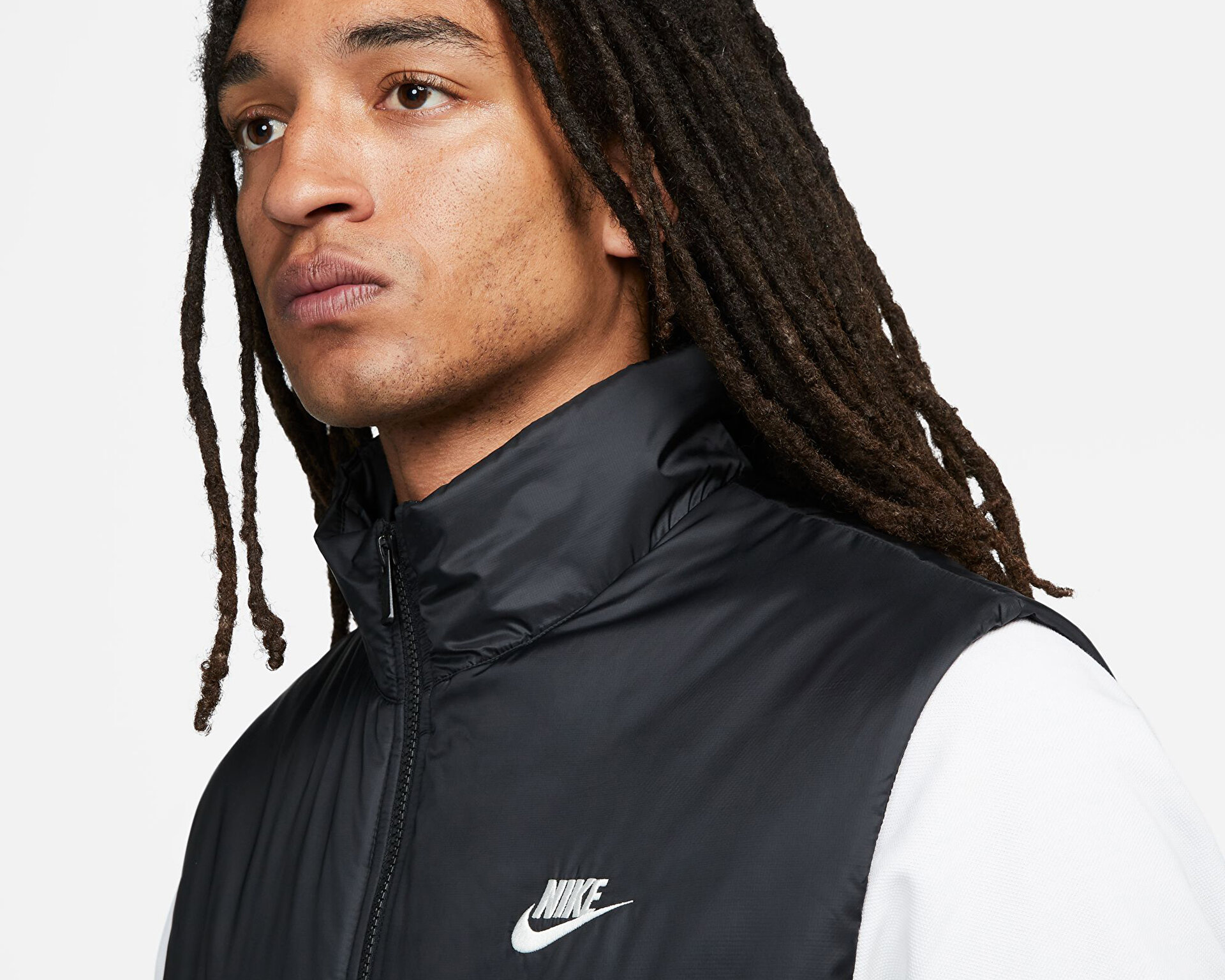 Nike Erkek M Nk Tf Wr Midweight Vest Siyah FB8201-011