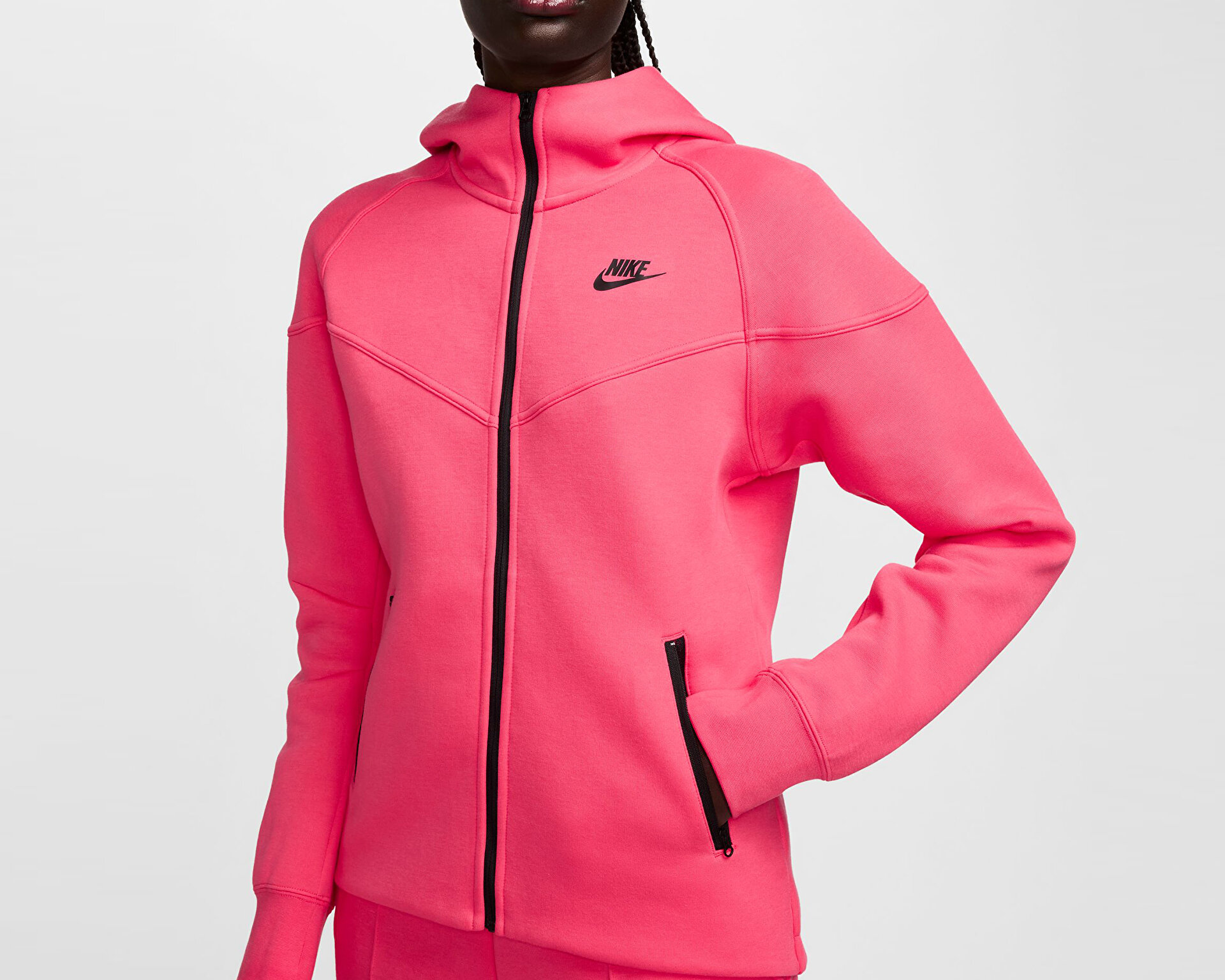 nike pink cheetah jacket