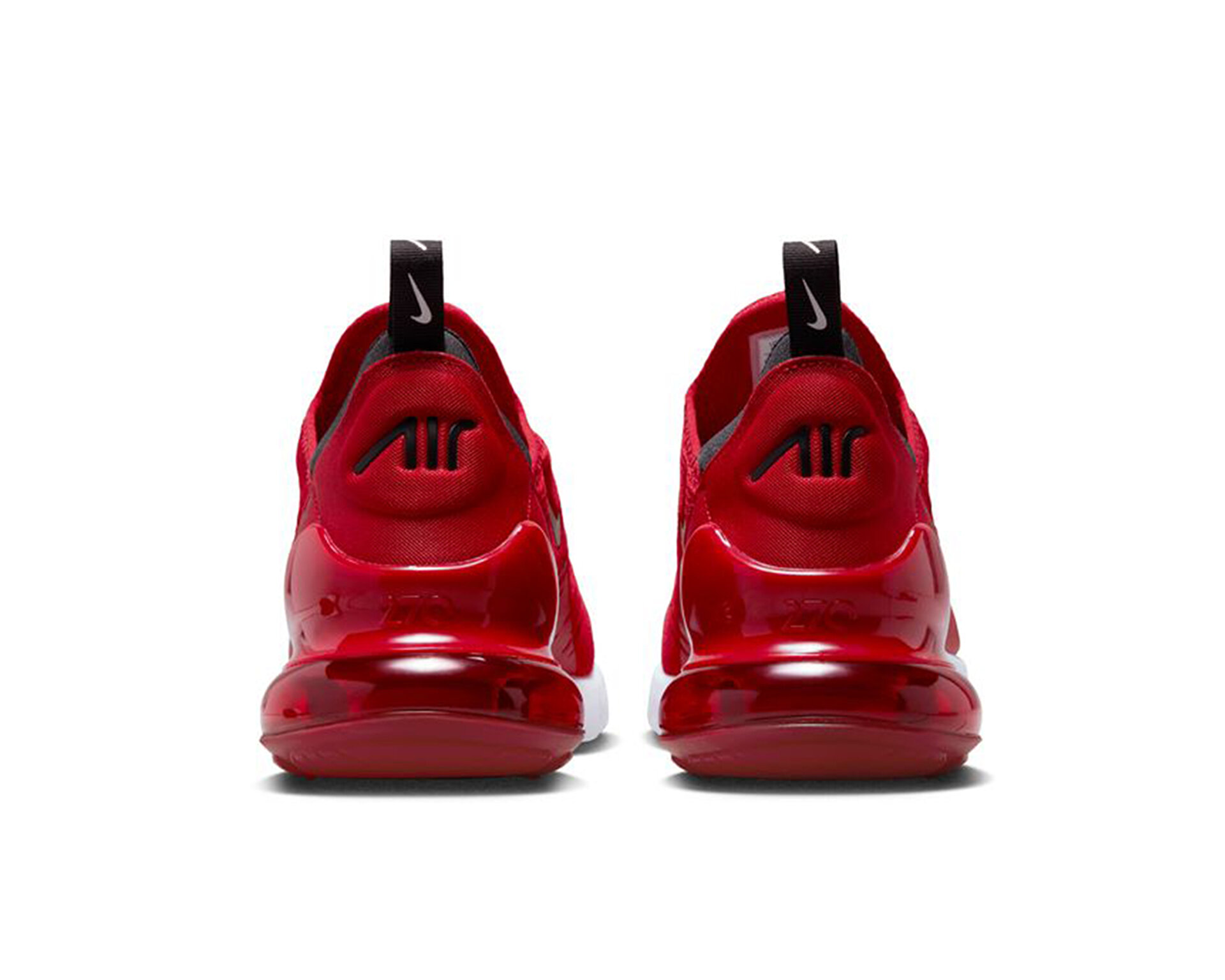all red nike airmax 270
