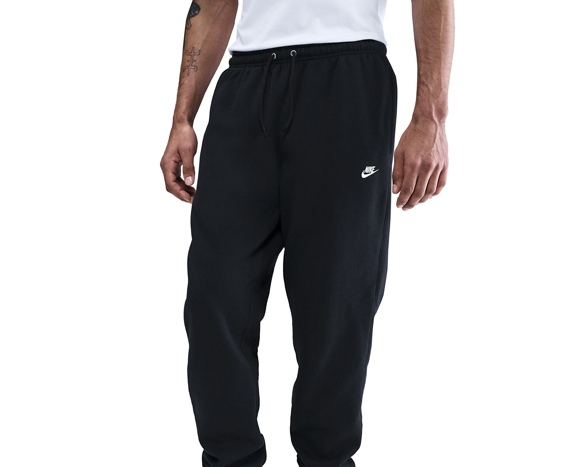 nike sportswear club cuff track pant