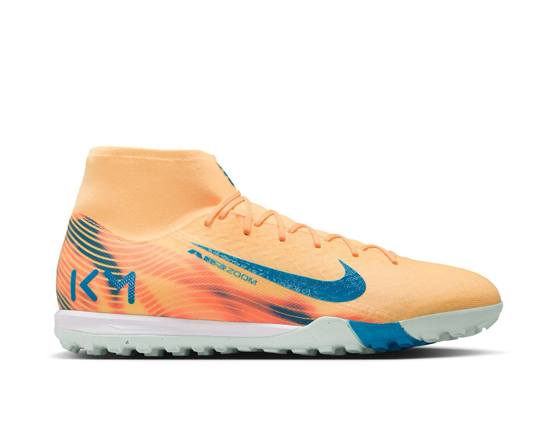 NIKE Erkek MERCURIAL SUPERFLY 10 ACADEMY KM TF Turuncu FQ8333-801