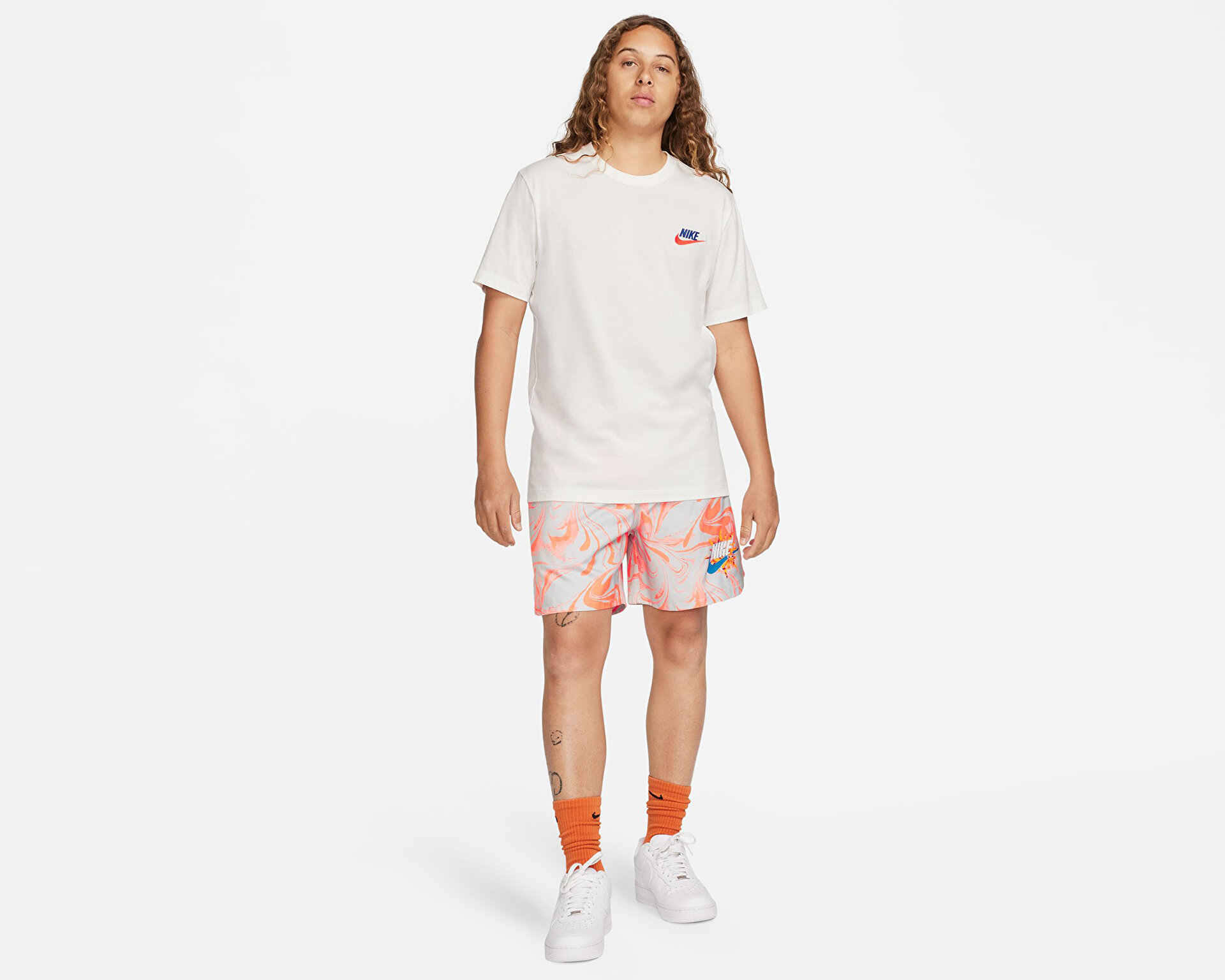 Nike Erkek M Nsw Wvn Flow Short Sp Break Turuncu FZ2234-043