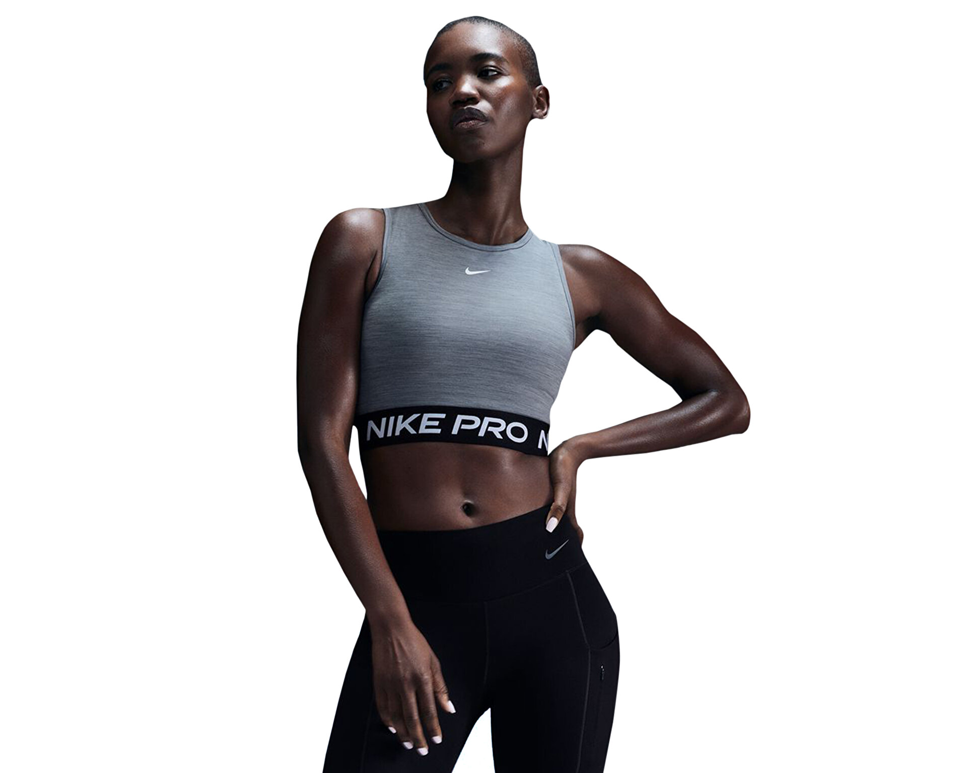 nike sports crop top