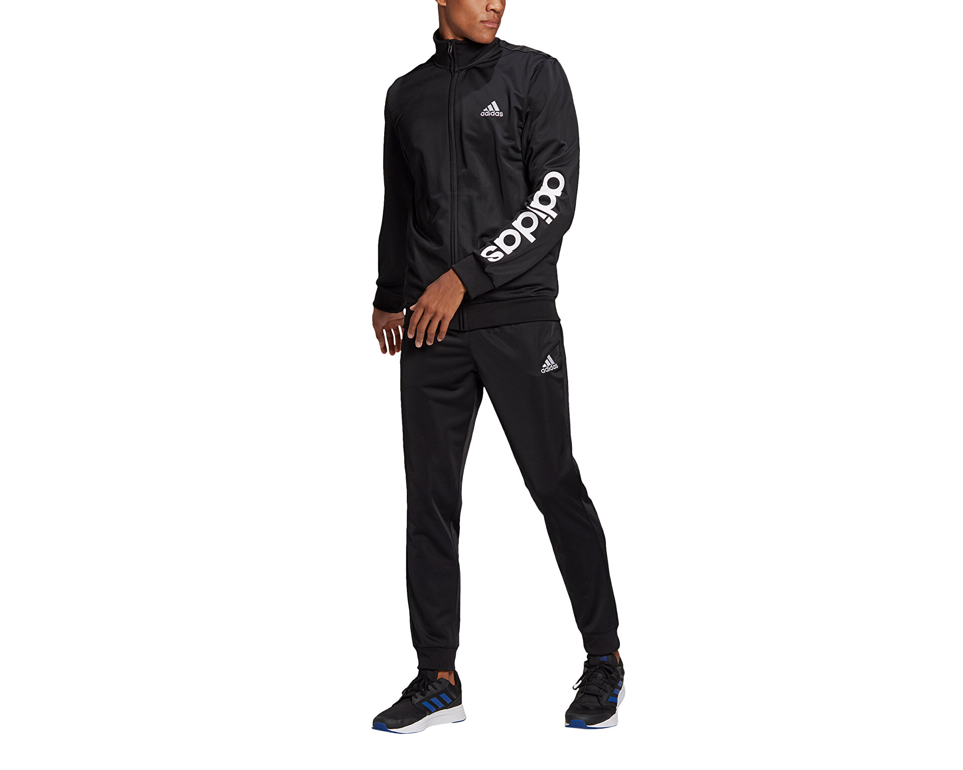 新品未開封　adidas ジャージ4点セット Lサイズ　タグ付き adidas Erkek M Lin Tr Tt Ts Siyah GK9654