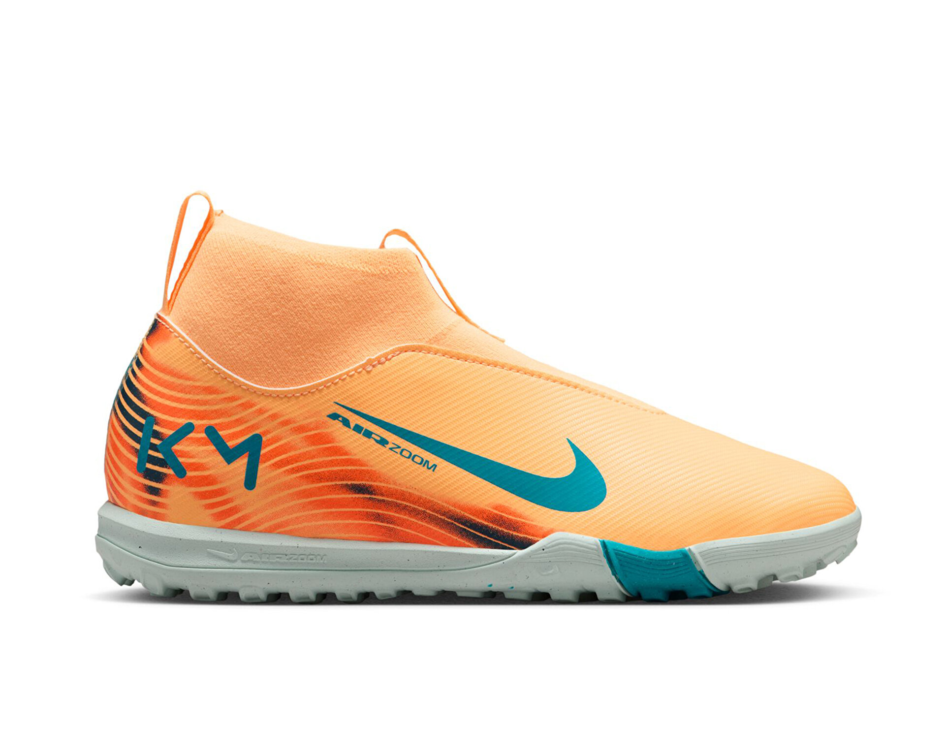 NIKE Unisex Çocuk JR MERCURIAL ZOOM SUPERFLY 10 ACAD KM TF Turuncu
