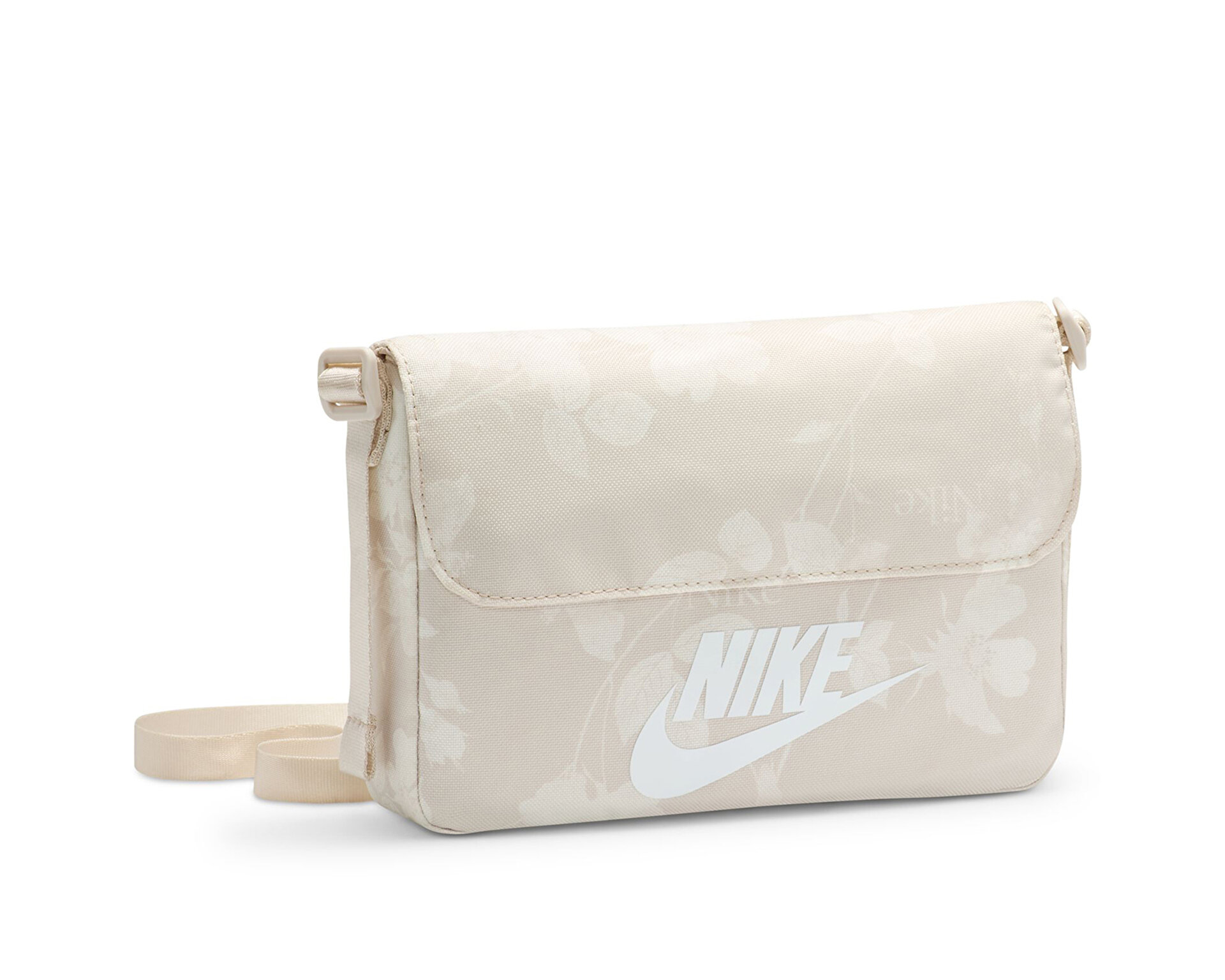 white nike side bag