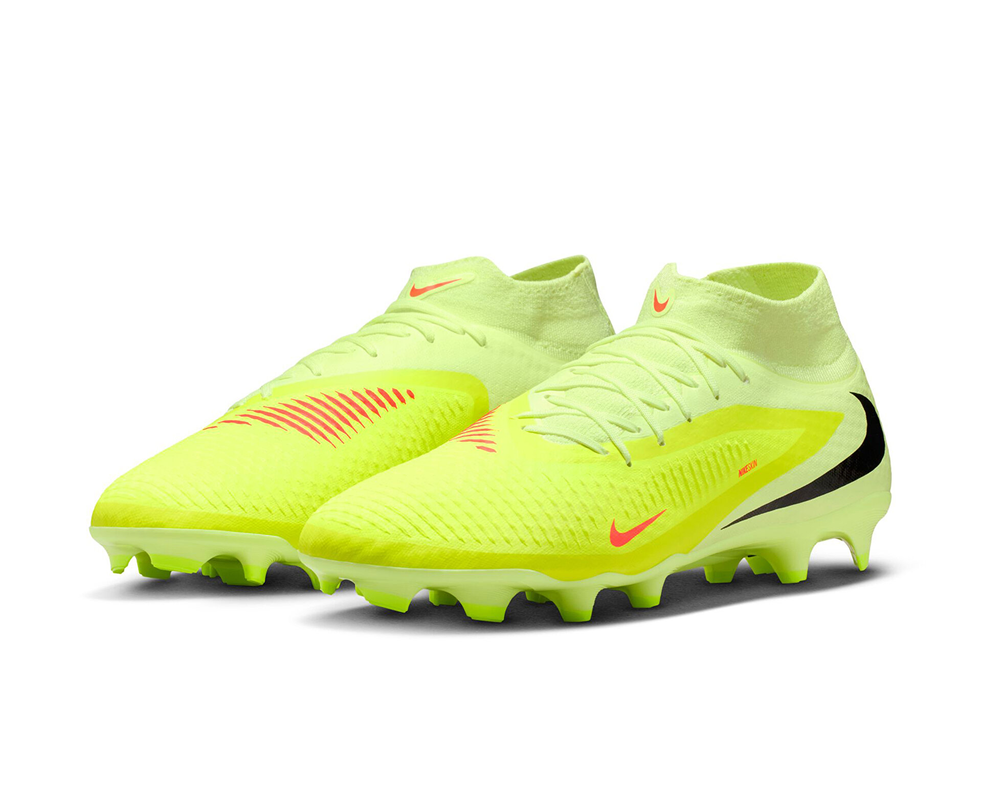 neon nike football cleats