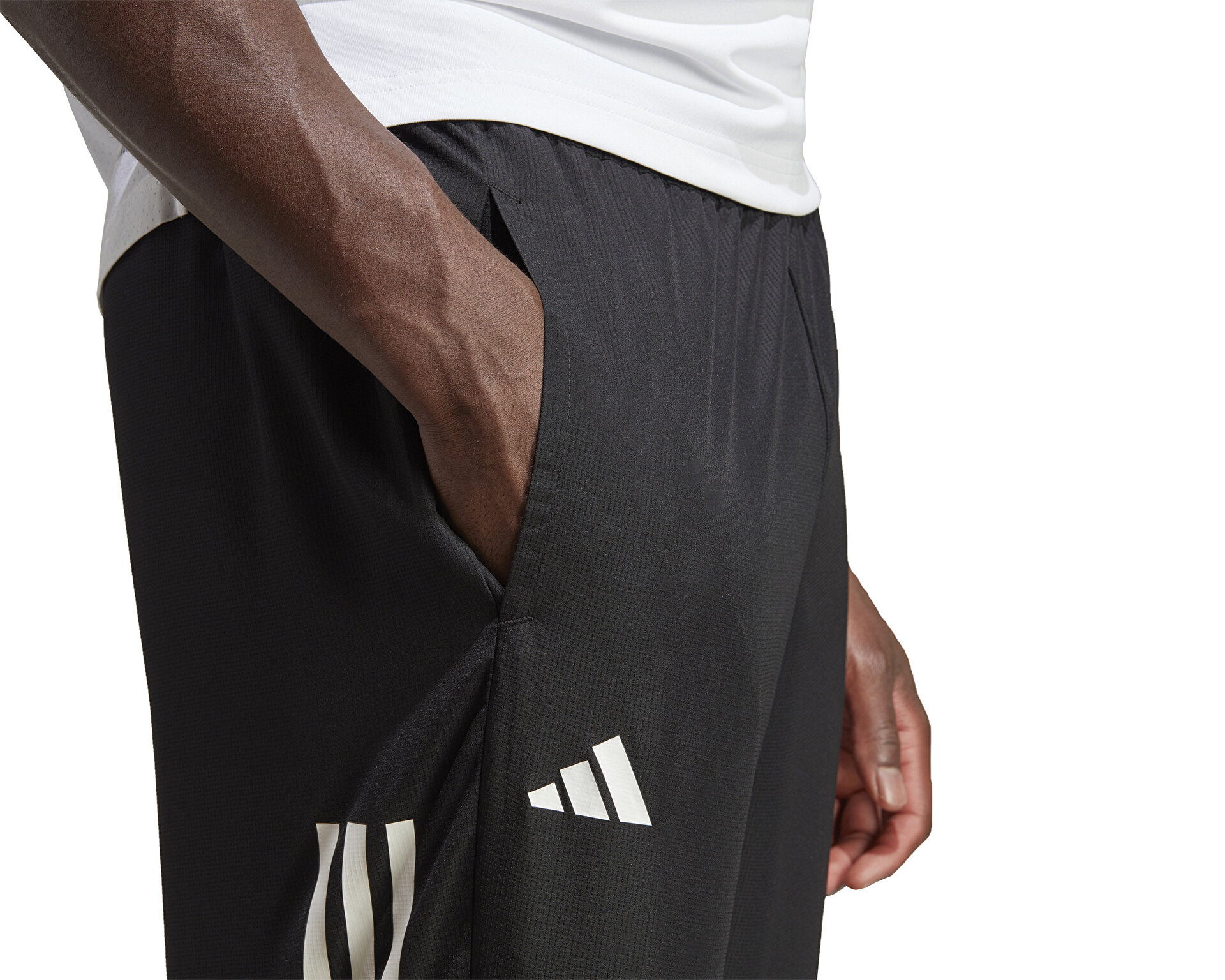 adidas Erkek 3S Woven Pnt Siyah HT7177