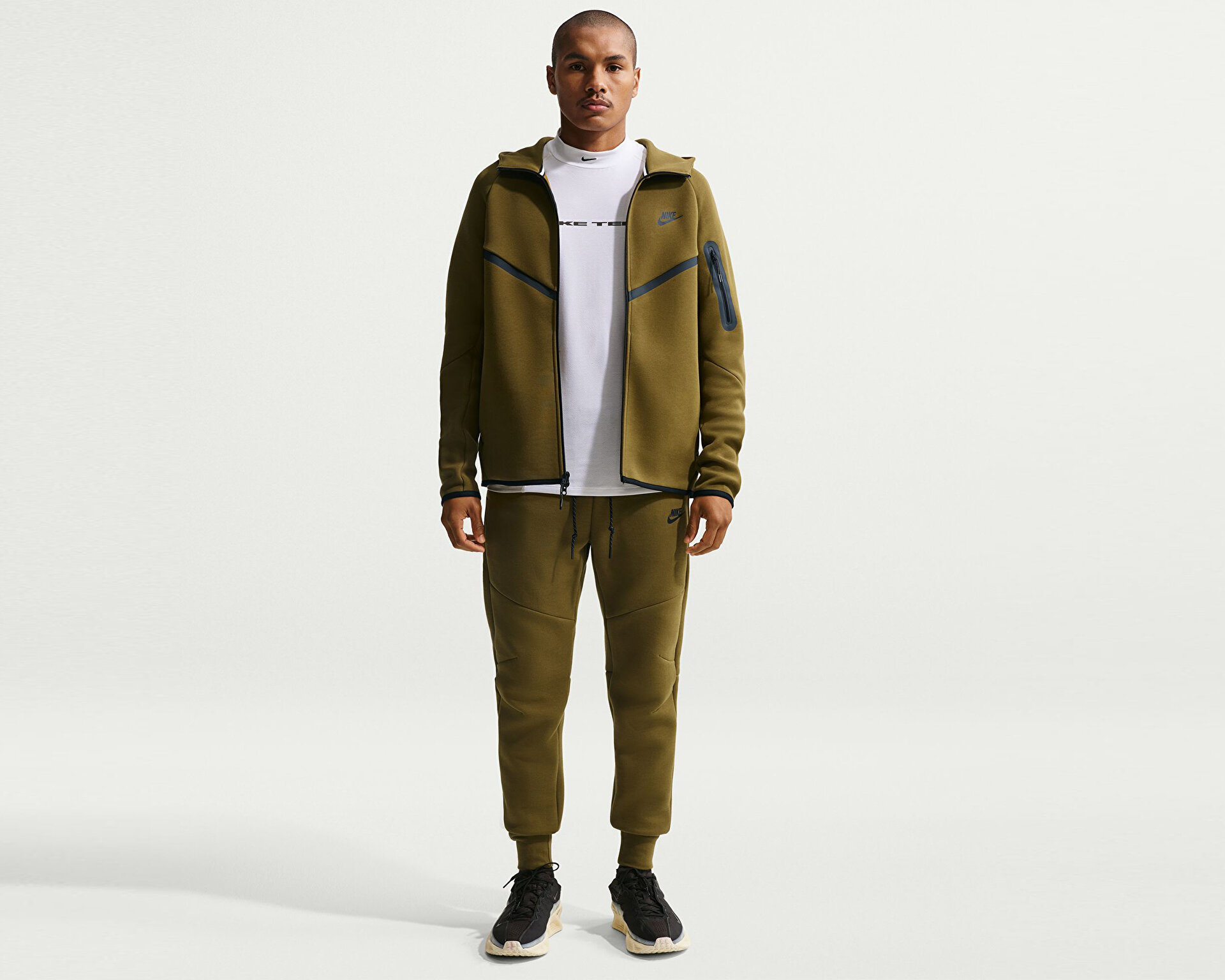 NIKE Erkek M NK TECH FLC FZ WR HOODIE Yeşil HV0949-368 | Korayspor