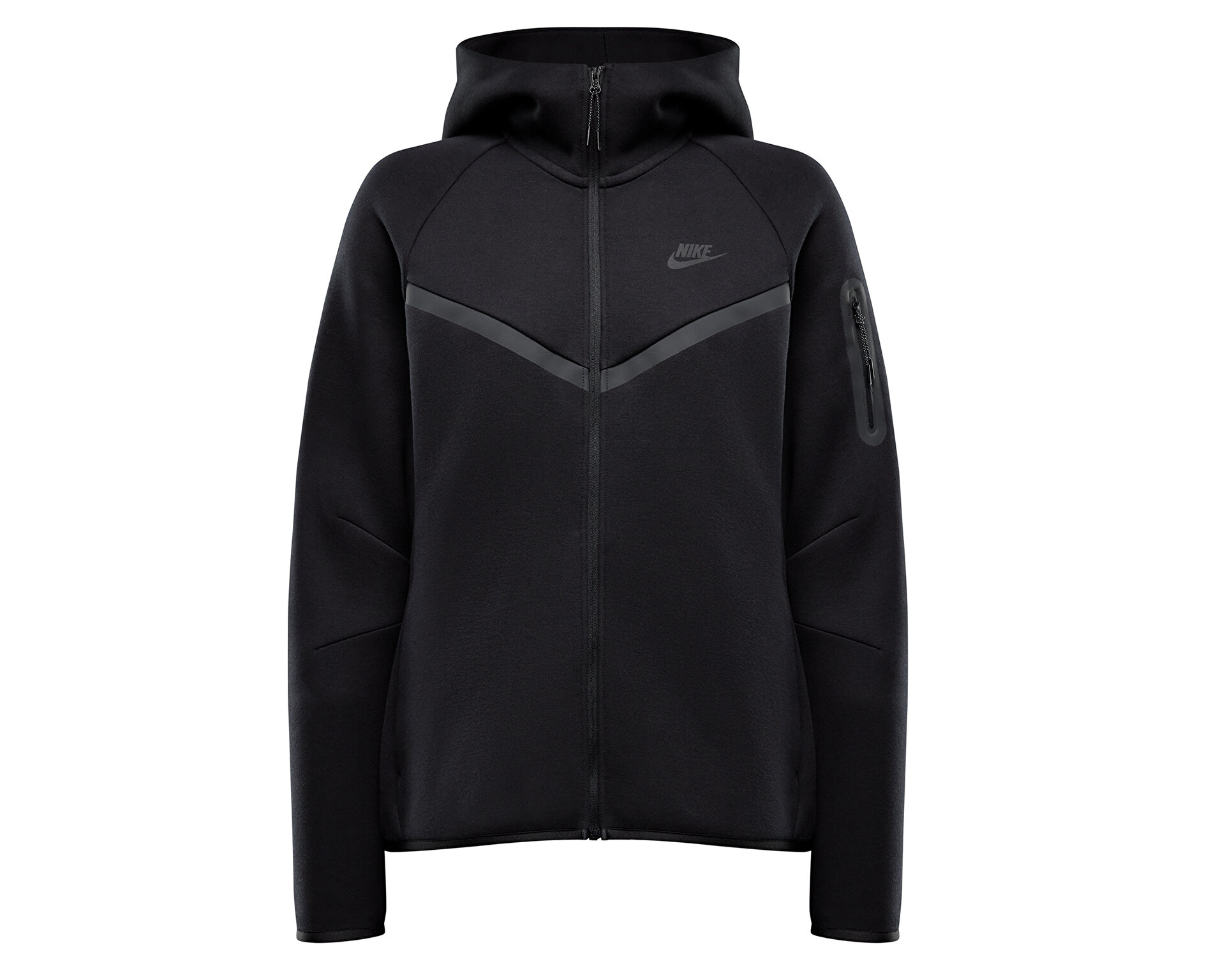 NIKE Kadın SPORTSWEAR TECH FLEECE WINDRUNNER Siyah HV6747-010