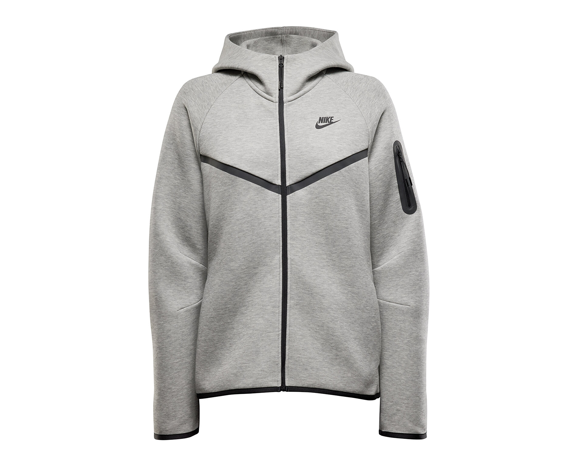Nike Kadın Sportswear Tech Fleece Windrunner Gri HV6747-063