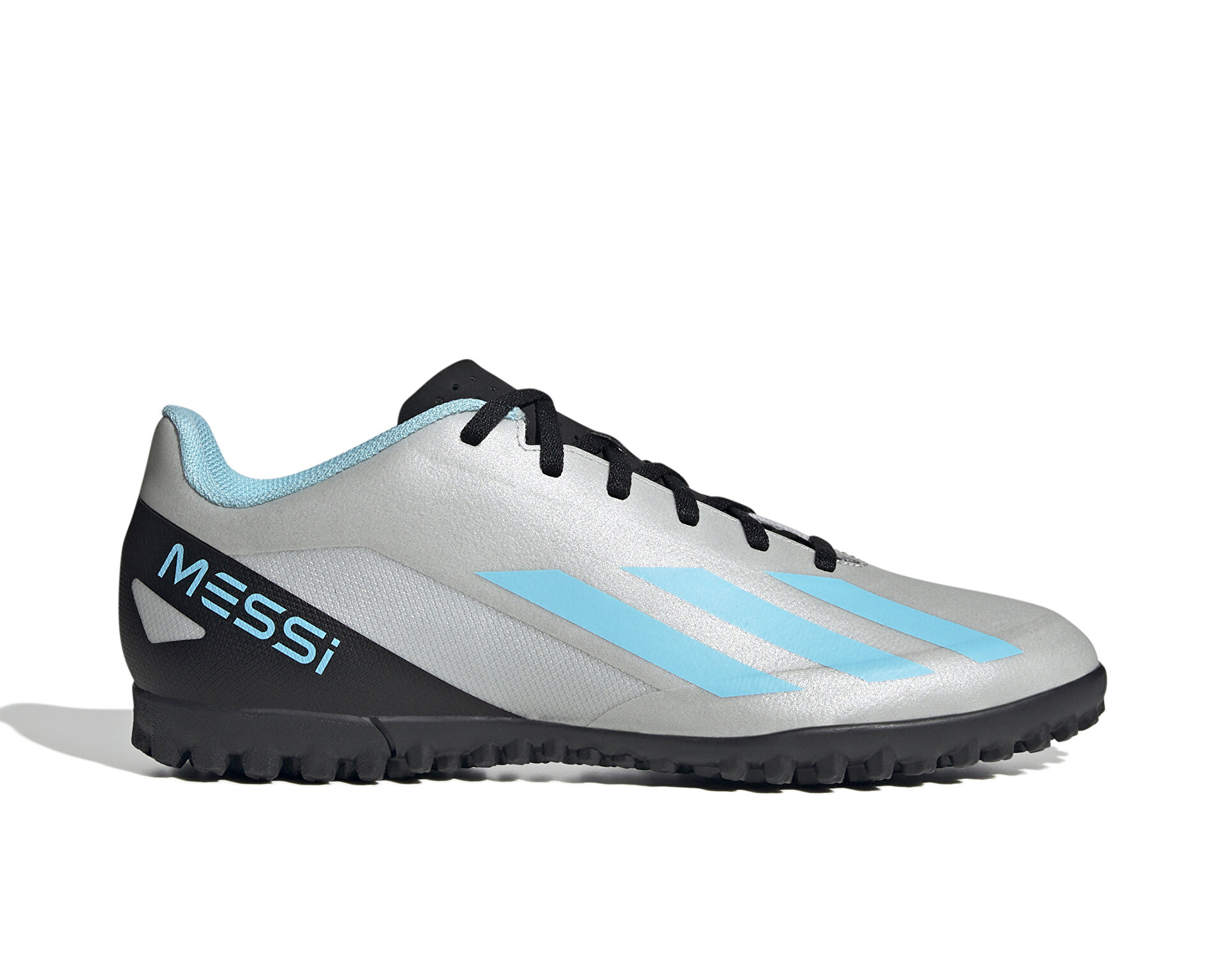 あん89 フォスМ X Crazyfast Messi.4 Tf Erkek adidas Gri Erkek Halı Saha Ayakkabısı