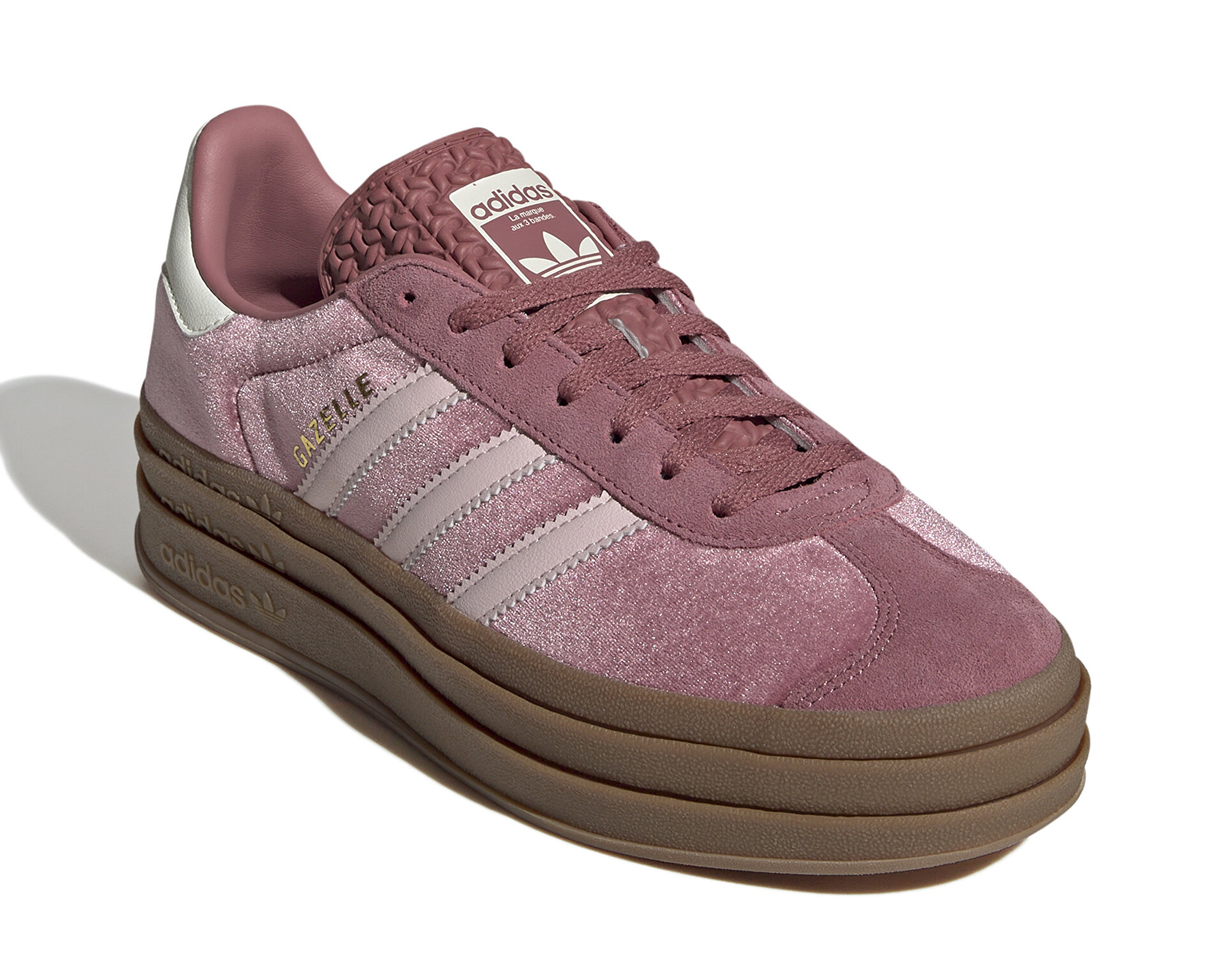 Adidas】韓国人気◇GAZELLE BOLD W [IG4389] ピンクベロア