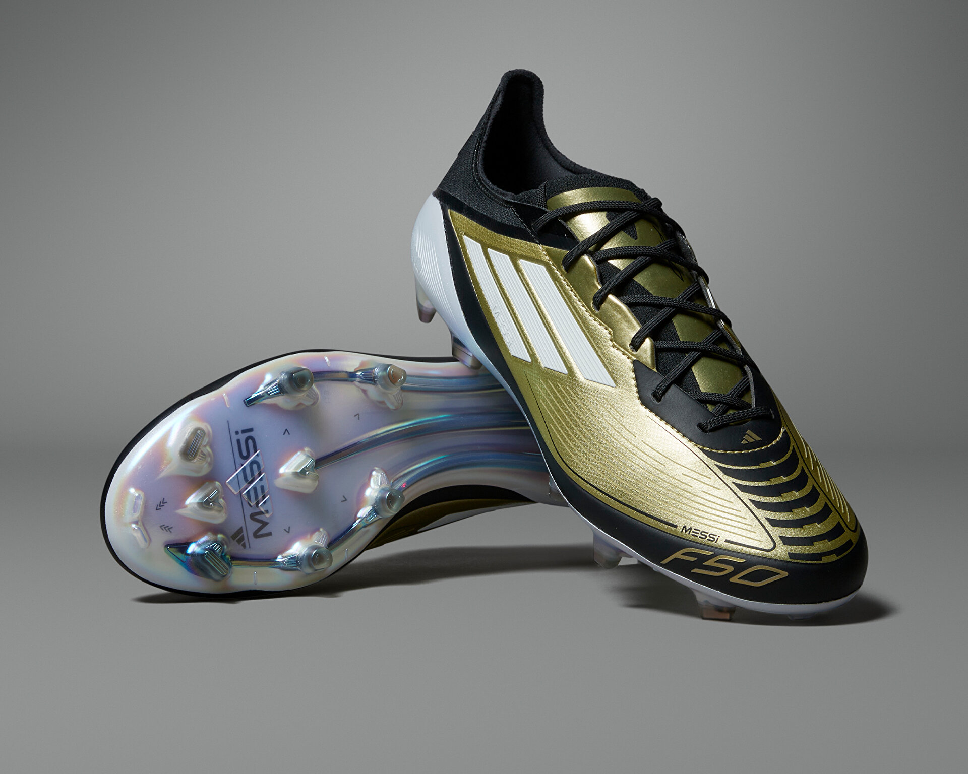 adidas Erkek F50 Elite Fg Messi Sarı IG6717