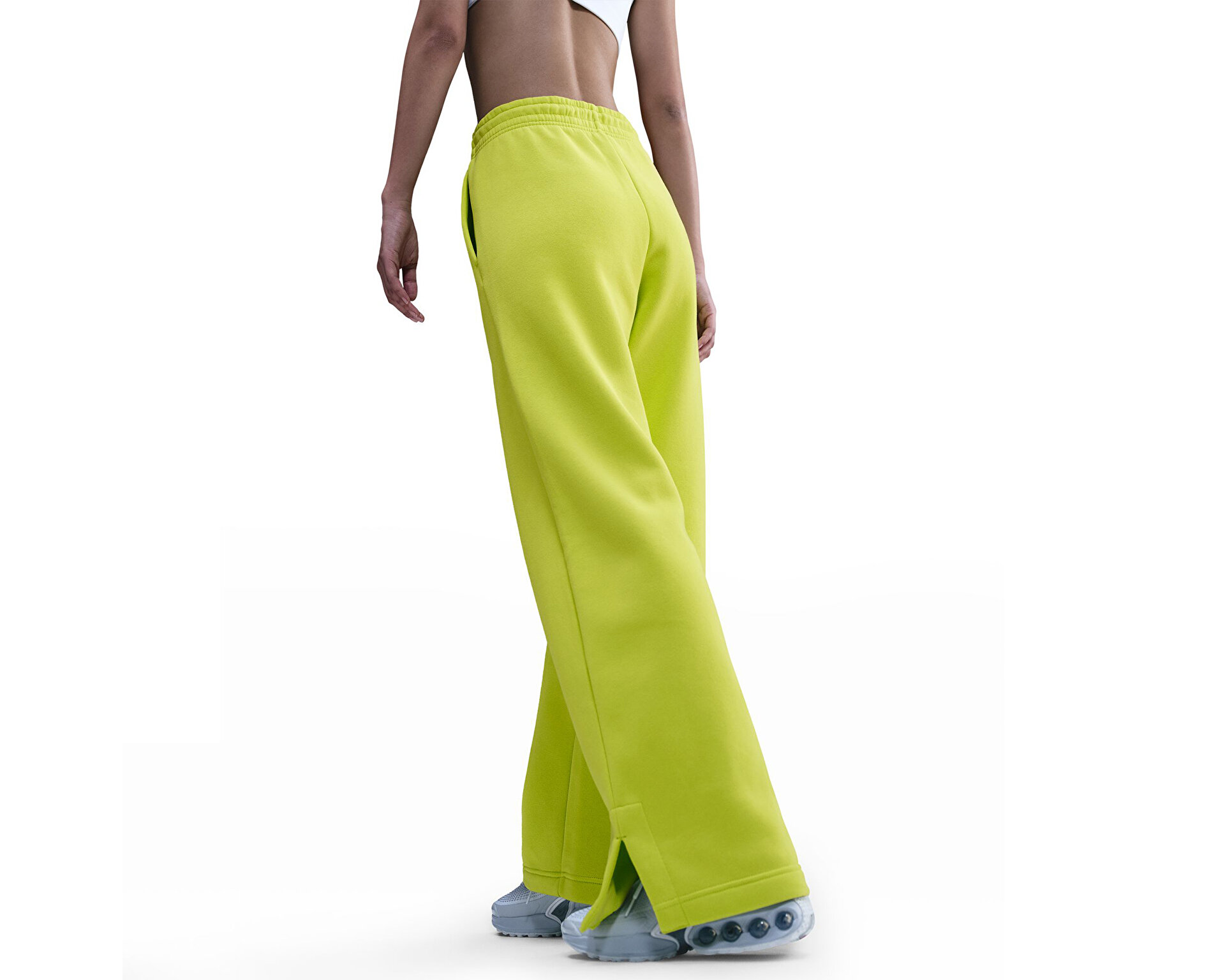 NIKE Kadın W NSW PHNX FLC HR PANT WIDE 2 Yeşil IH1011-389 | Korayspor